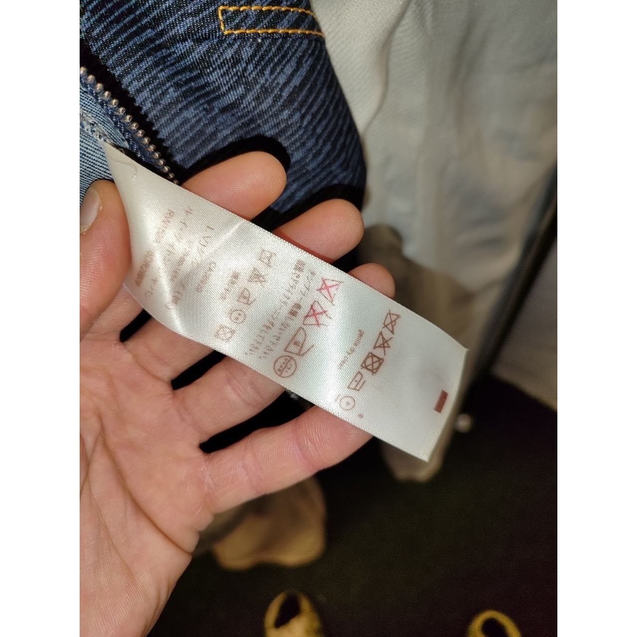 Louis Vuitton Louis Vuitton Denim Dress with Chic Leather Trim Sz XS Size XS / US 0-2 / IT 36-38 - 4 Thumbnail