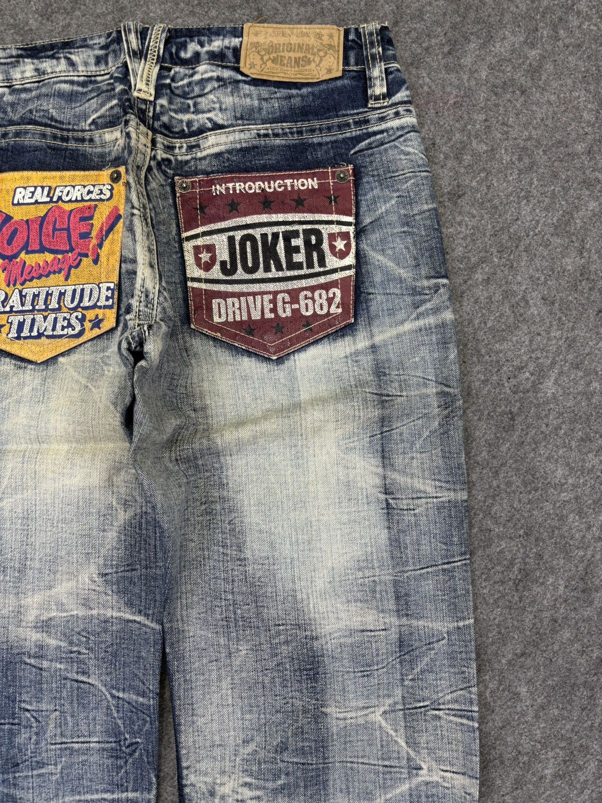 Seditionaries Very Rare Balism Crazy Wash Distressed Denim F696 Size US 32 / EU 48 - 10 Thumbnail