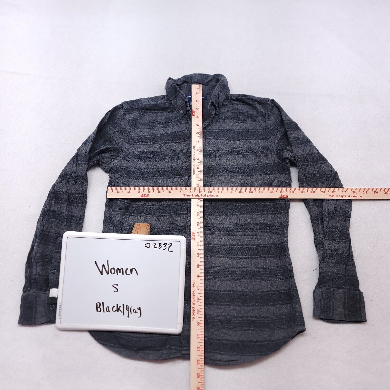 Old Navy Old Navy Flannel Button Up Shirt Womens Size Small S Black Size S / US 4 / IT 40 - 6 Thumbnail