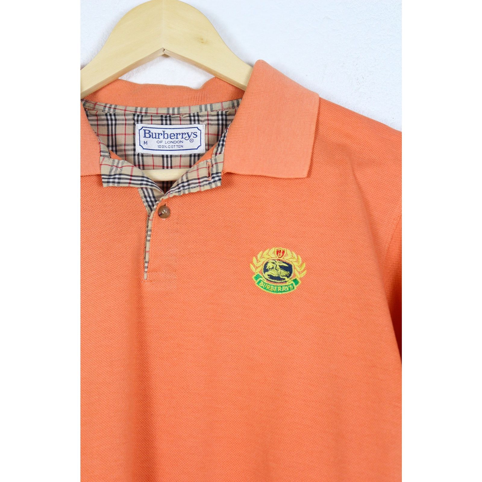 Burberry Vintage Burberry Knight Logo Polo Shirt Rugby 90s Size M / US 6-8 / IT 42-44 - 2 Thumbnail