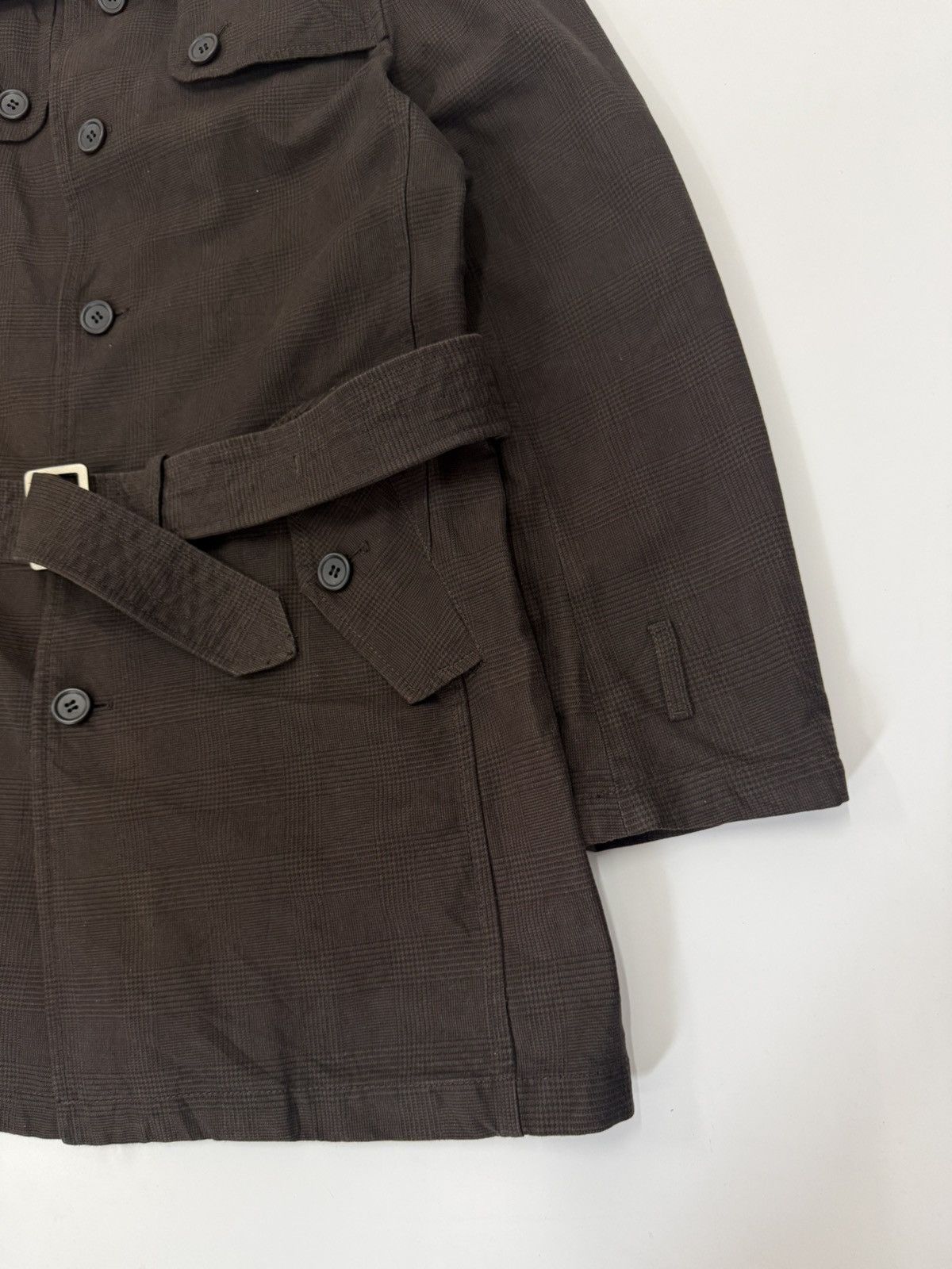 PPFM 🔥 PPFM Box Houndstooth Trench Coat Avant garde - L Size US M / EU 48-50 / 2 - 3 Thumbnail