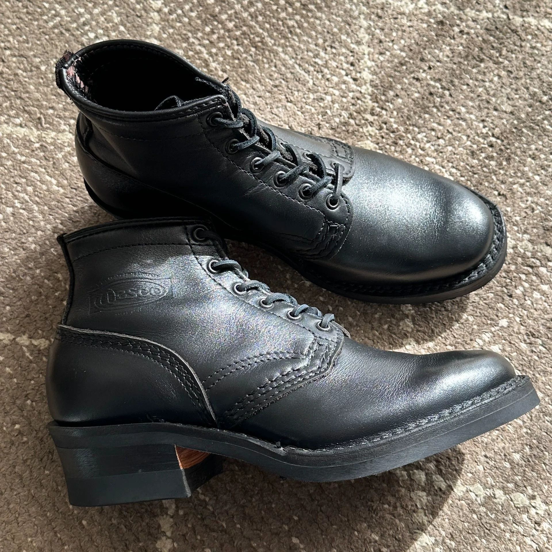 WESCO Wesco Japan Hendrik 7" Black Boots Size US 9 / EU 42 - 3 Thumbnail