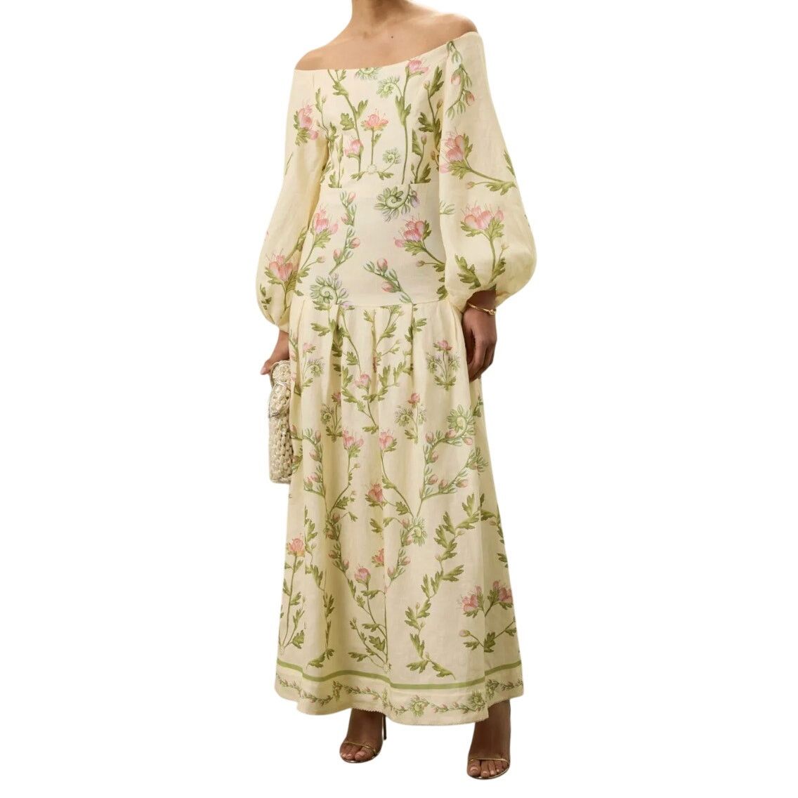AGUA by Agua Bendita Agua by Agua Bendita Senlis Oasis Dress in Multi, Size M Size M / US 6-8 / IT 42-44 - 2 Thumbnail