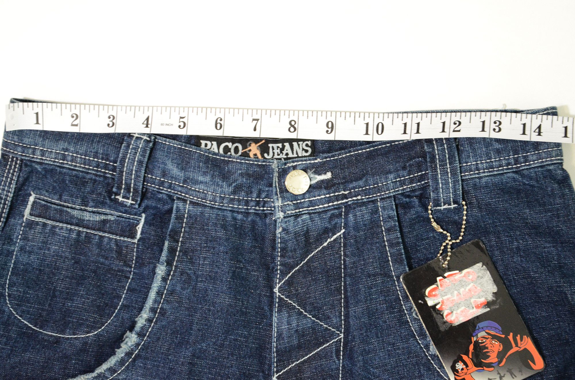 Other Le Paco Jeans Y2K Huge Pocket New York Hiphop Streetwear Size US 34 / EU 50 - 11 Thumbnail
