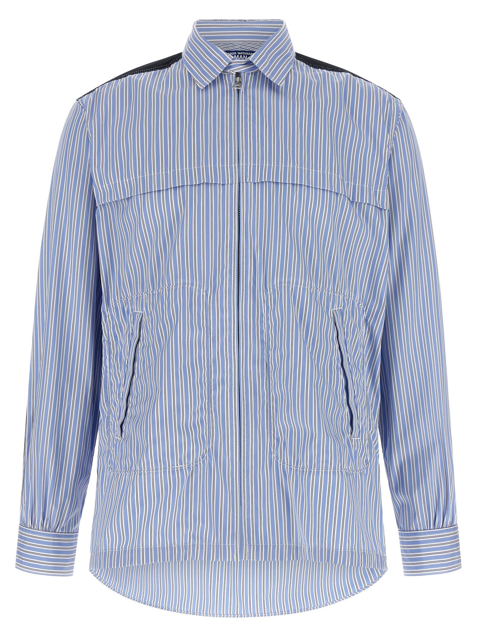 Junya Watanabe Denim insert shirt Size US XL / EU 56 / 4 - 1 Thumbnail