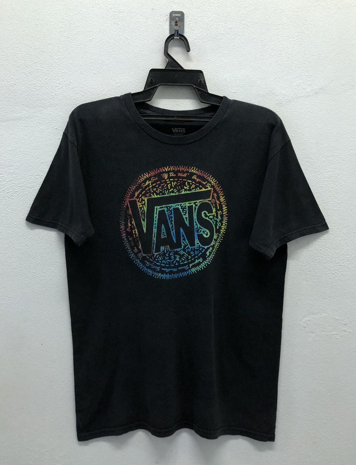 Vans Vintage Vans Off The Wall T-Shirt Size US M / EU 48-50 / 2 - 1 Thumbnail