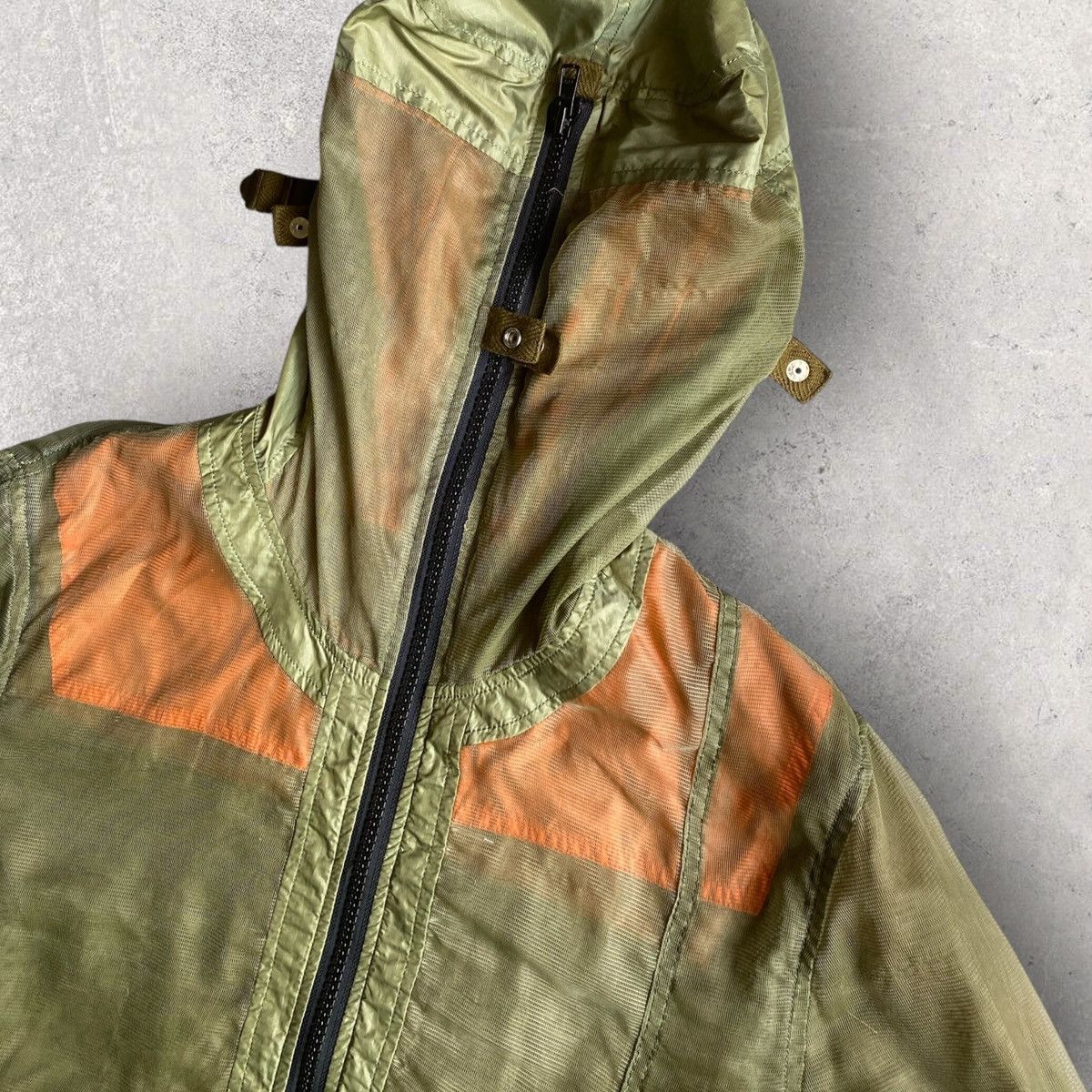 Japanese Brand 2000’s Jipijapa Full Zip Mesh Jacket Size US M / EU 48-50 / 2 - 2 Thumbnail