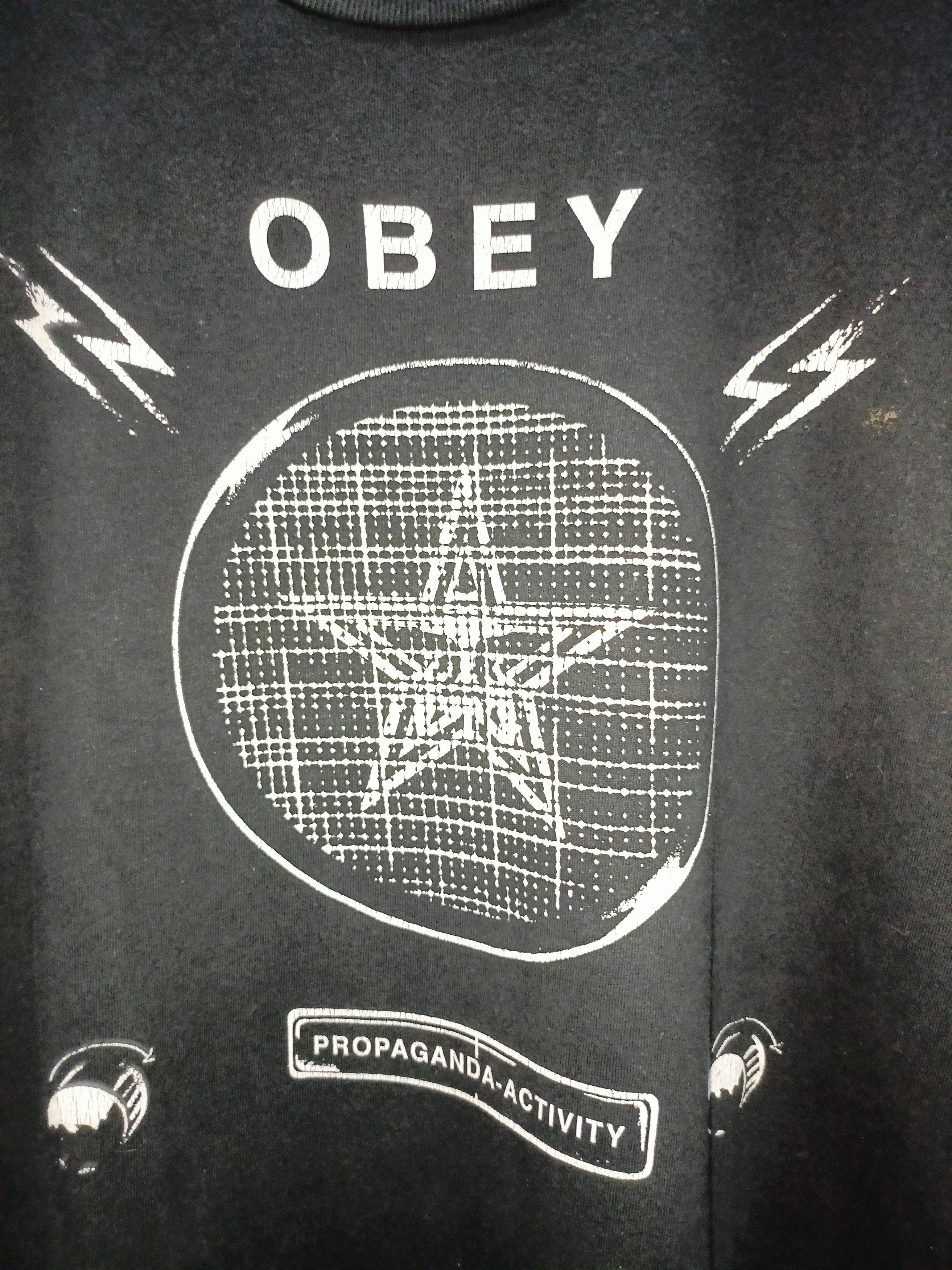 Obey TSHIRT : OBEY - VTG Size US XL / EU 56 / 4 - 4 Thumbnail