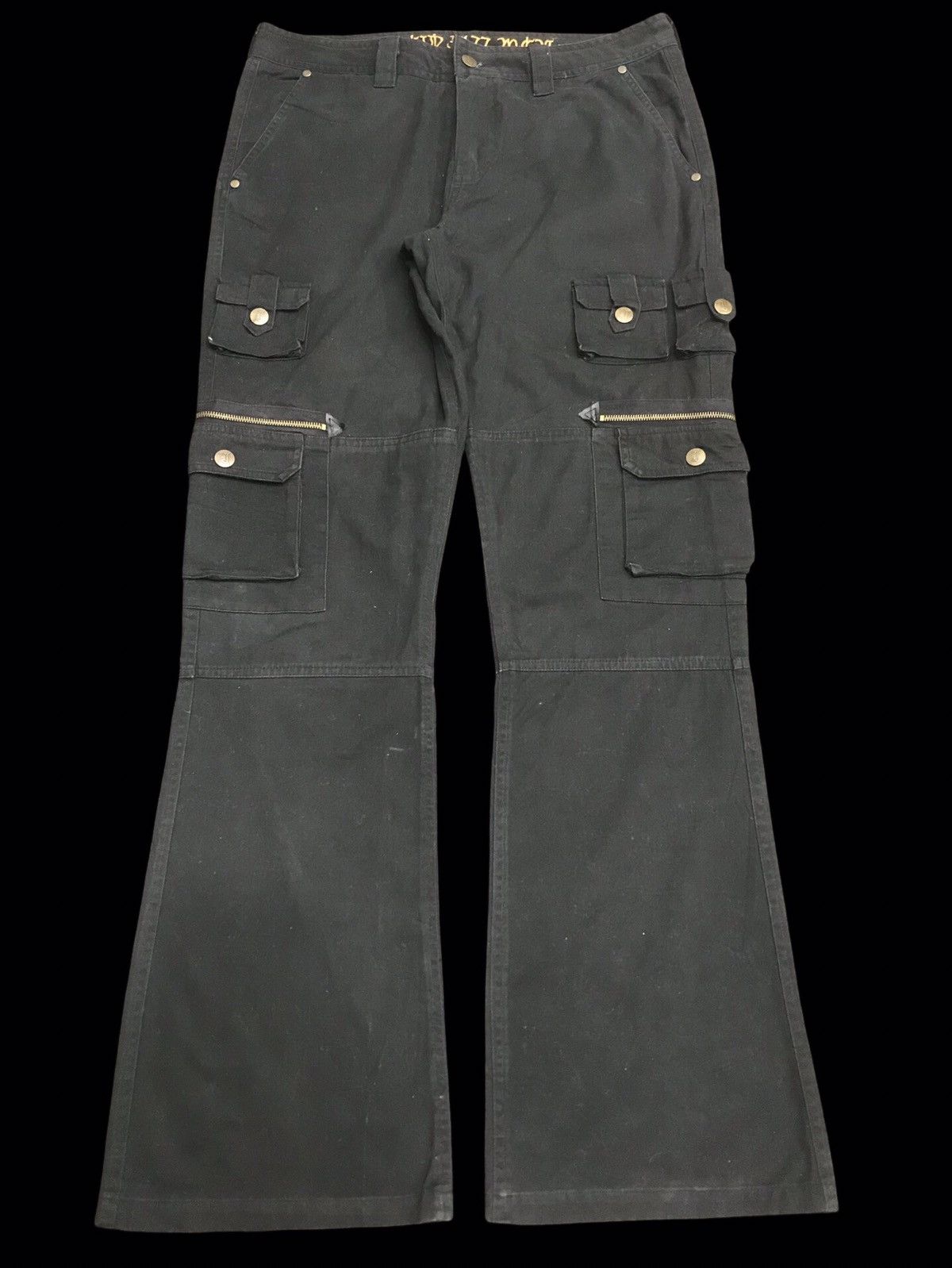 Japanese Brand × Seditionaries 💥FLARE💥ACIDJAZZ MEN Japan Streetwear Multipocket Pant F234 Size US 31 - 1 Thumbnail