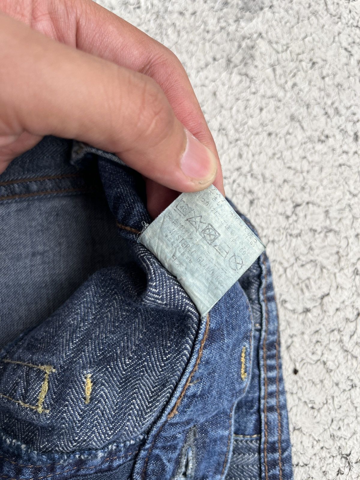 Hysteric Glamour × If Six Was Nine × Le Grande Bleu (L.G.B.) Vintage Hysteric Glamour Kinky Panel Jeans Size US 28 / EU 44 - 9 Thumbnail