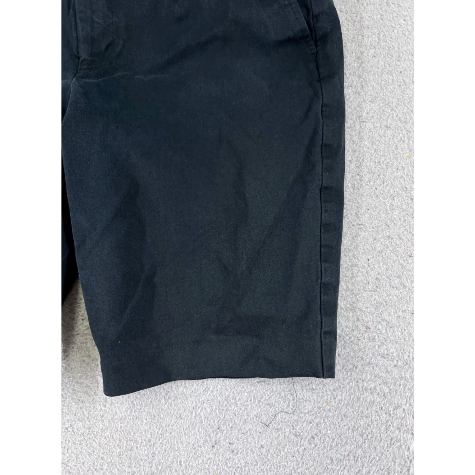 Ralph Lauren Lauren Ralph Lauren Chino Shorts Women 6 Black Cotton Blend Twill Hiking Outdoor Casual Size 28" / US 6 / IT 42 - 2 Thumbnail