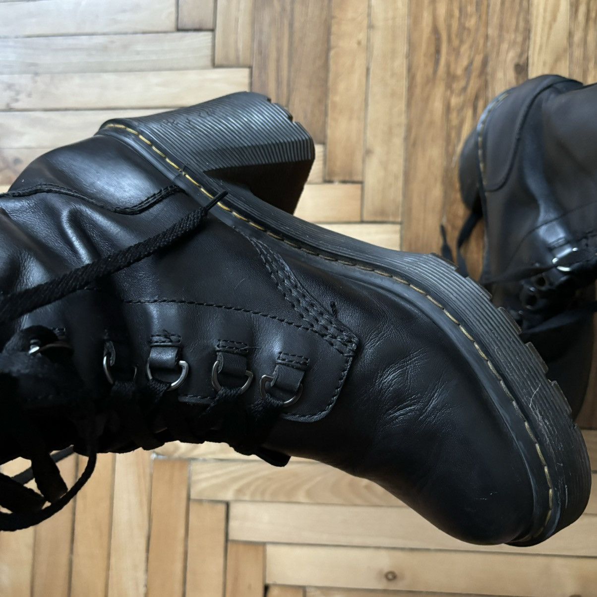 Hysteric Glamour Vintage Bratz Y2K Boots Dr. Martens Chesney Size US 10.5 / IT 40.5 - 7 Thumbnail
