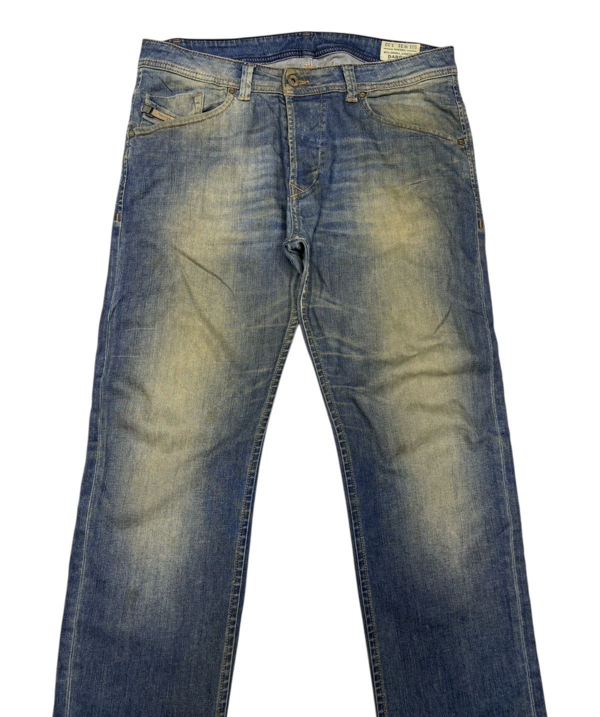 Kapital 🔥DIESEL EARTHY MUD WASH RUSTY DARRON SLIM TAPERED JEANS Size US 34 / EU 50 - 3 Thumbnail