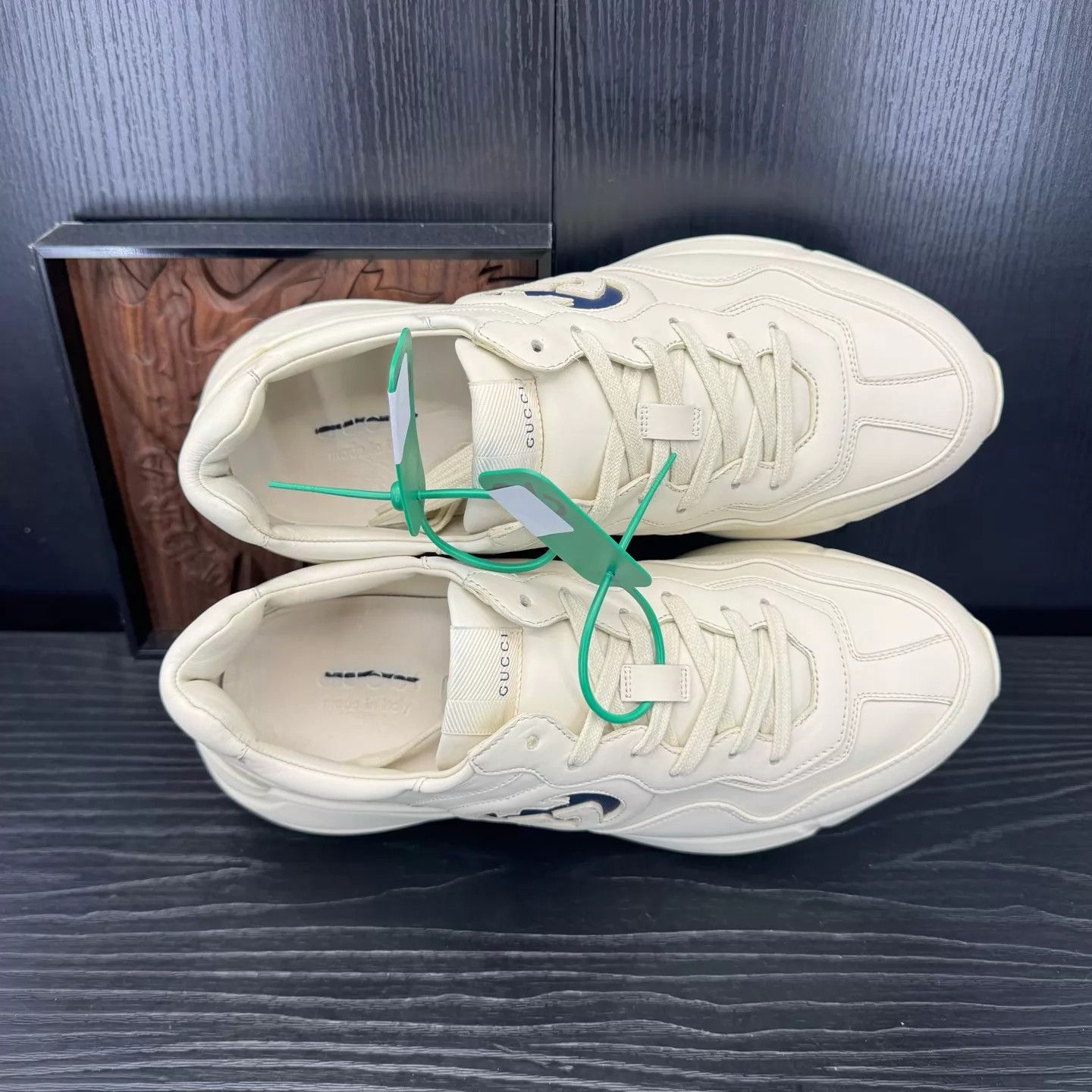 Gucci Gucci Rhyton Bat Sneakers US10 EU44 Worn Once Size US 10 / EU 43 - 7 Thumbnail