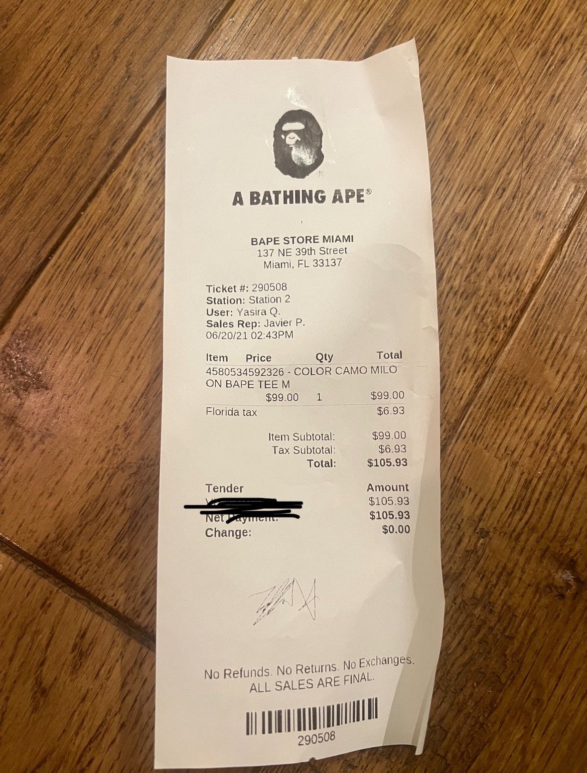 Bape Bape Tee Color Camo Milo Size US M / EU 48-50 / 2 - 7 Thumbnail
