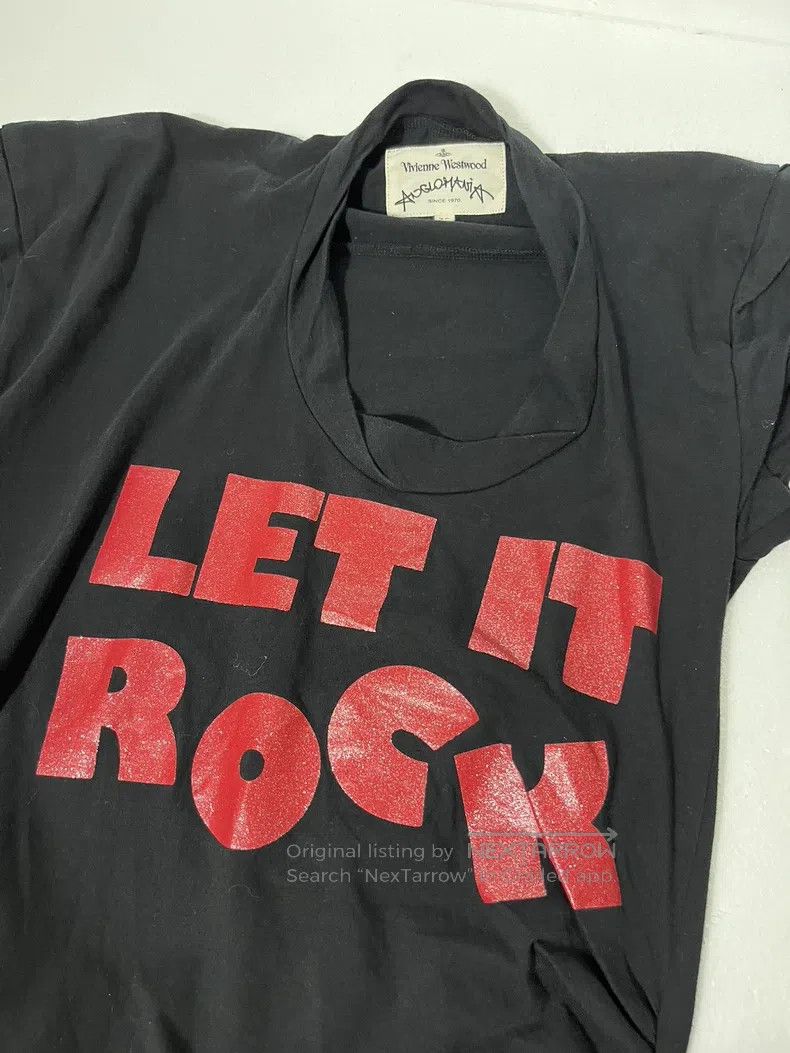 Vivienne Westwood Vivienne Westwood Black Dress, LET IT ROCK Letter Print De Size XS / US 0-2 / IT 36-38 - 5 Thumbnail