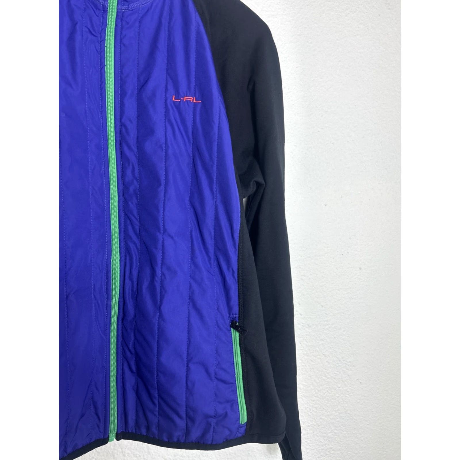 Ralph Lauren Lauren Ralph Lauren Active Full Zip Jacket Purple And Black Women's XL Jacket Size XL / US 12-14 / IT 48-50 - 4 Thumbnail