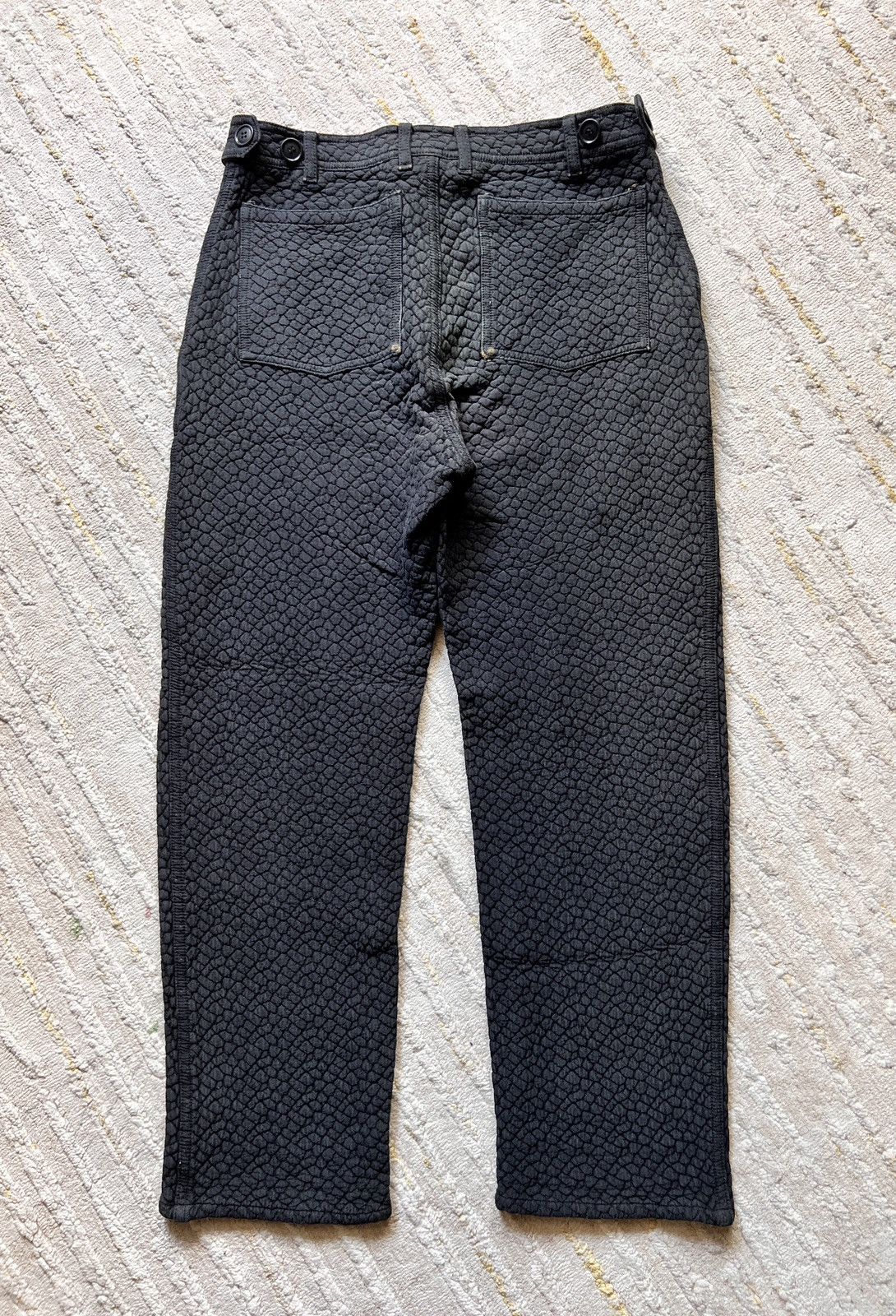 Comme des Garcons × Comme des Garcons Homme Comme des Garcons Jacquard Snake Scales Pattern Pants Size US 30 / EU 46 - 2 Thumbnail
