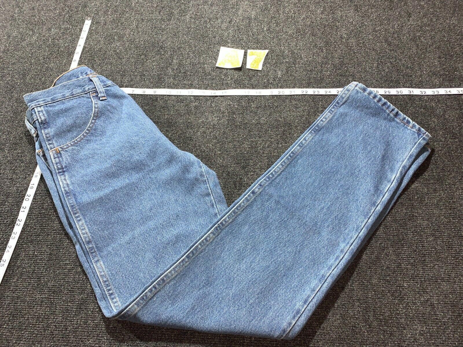 Rustler RUSTLER JEANS MEN'S 30X34 BLUE STRAIGHT LEG DENIM PANTS Size US 30 / EU 46 - 6 Thumbnail