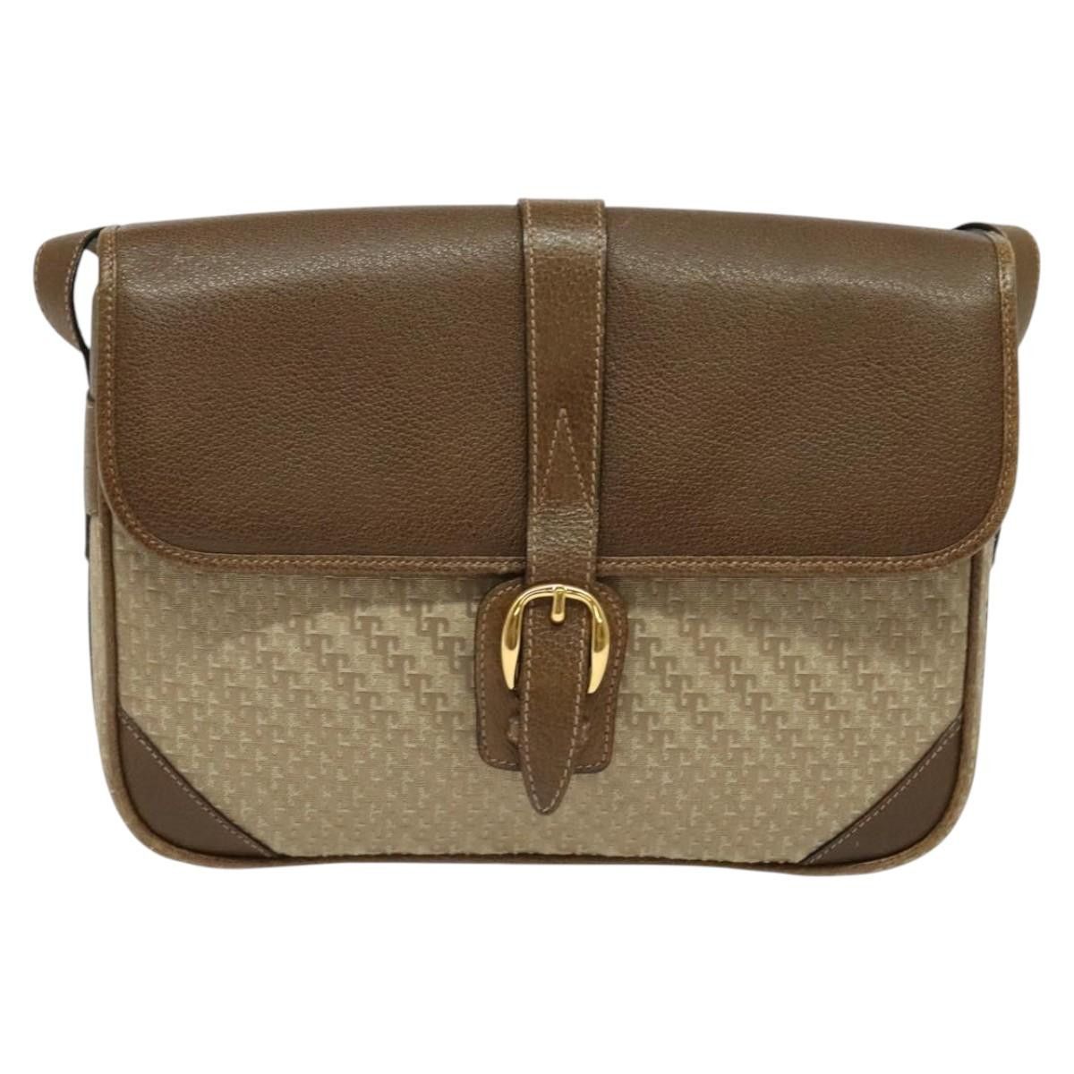 Gucci GUCCI Shoulder Bag Canvas Beige Gold 001 113 001 113 Size ONE SIZE - 2 Thumbnail