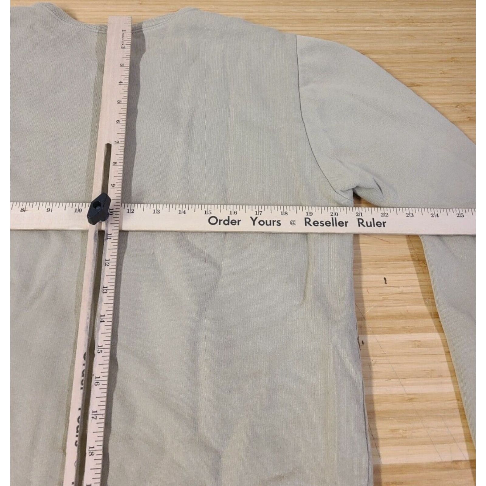 Nike VINTAGE Nike Sweatshirt Womens L Beige Khaki Logo Pullover Crew Neck Cropped Size L / US 10 / IT 46 - 7 Thumbnail