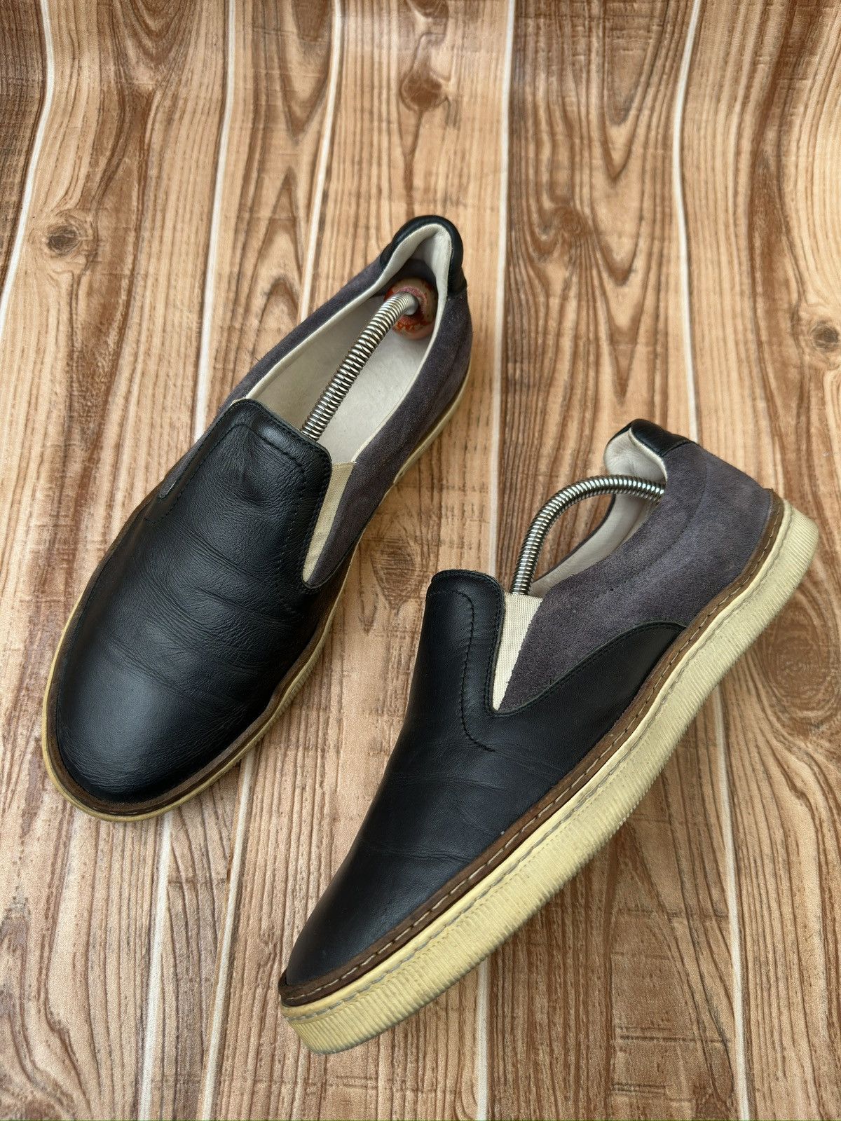 Maison Margiela Maison Martin Margiela Ss15 Slip On Black Leather Suede. Size US 9 / EU 42 - 10 Thumbnail