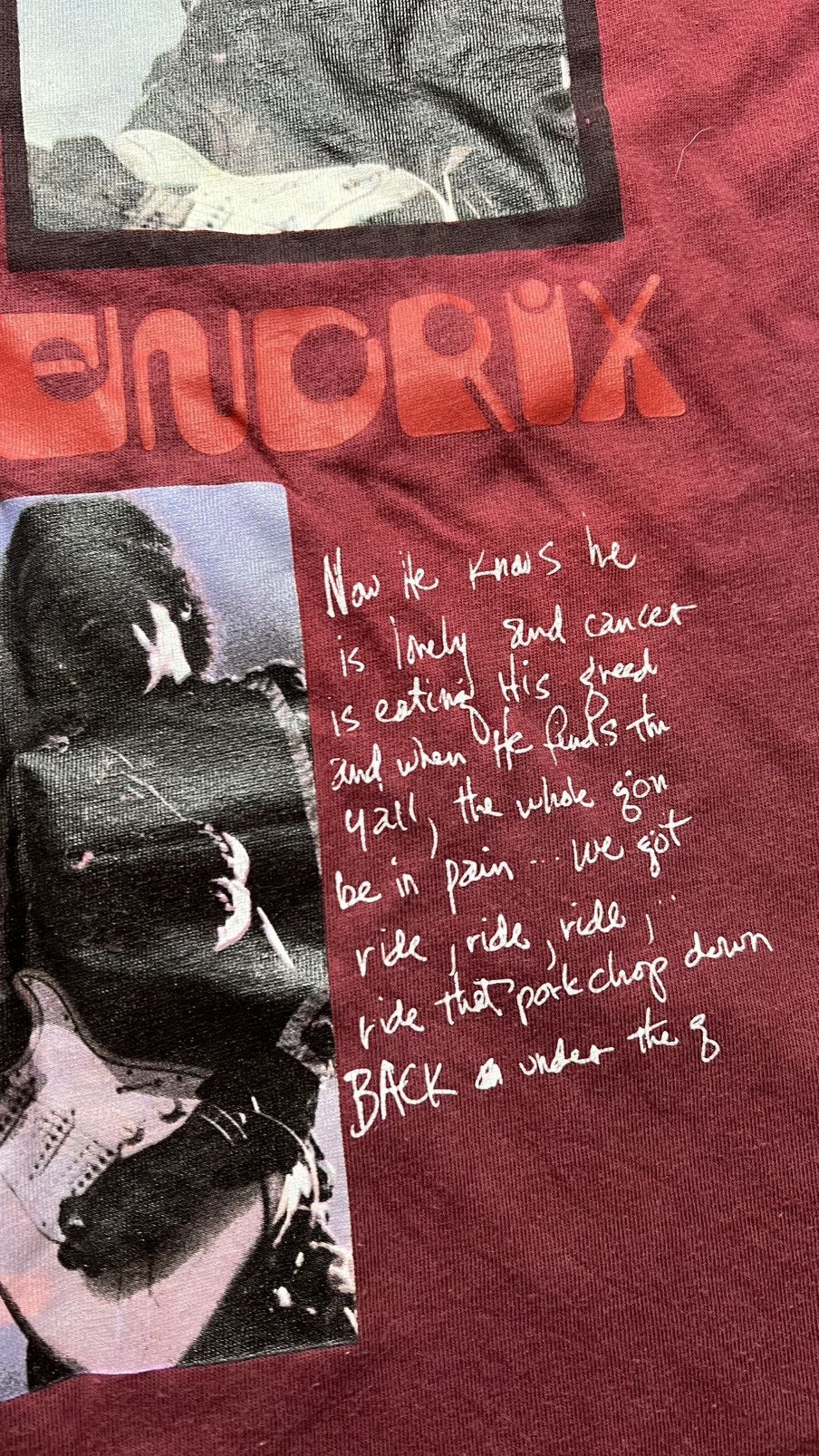 Patta Patta Jimi Hendrix rare tee Size US M / EU 48-50 / 2 - 11 Thumbnail