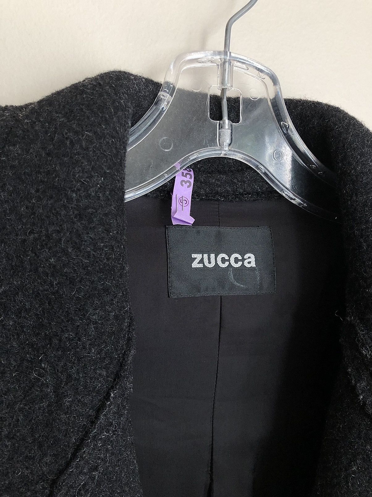 CABANE de ZUCCa × Issey Miyake × Zucca Zucca Vintage Distressed Raw Hem Coat Size S / US 4 / IT 40 - 6 Thumbnail