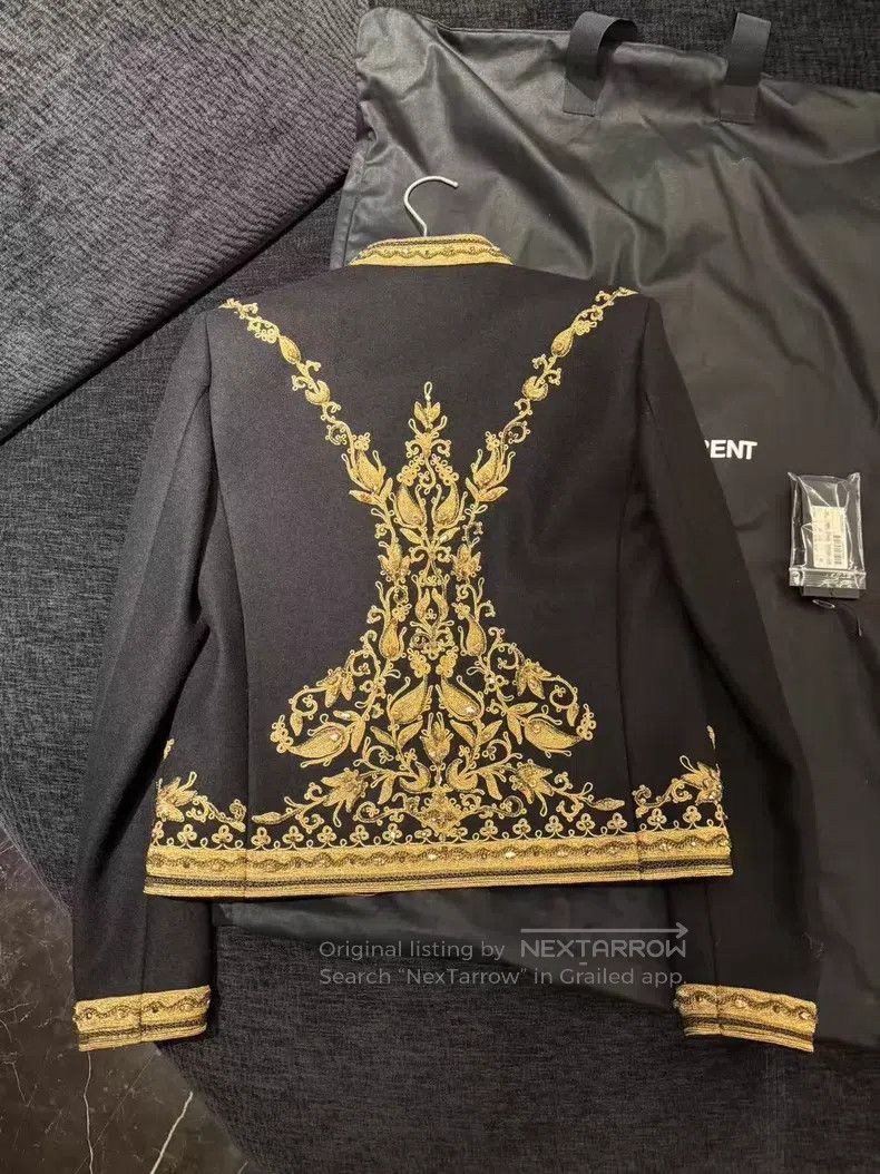 Saint Laurent Paris Saint Laurent Paris Palace Water Droplet Jacket i Size US S / EU 44-46 / 1 - 4 Thumbnail