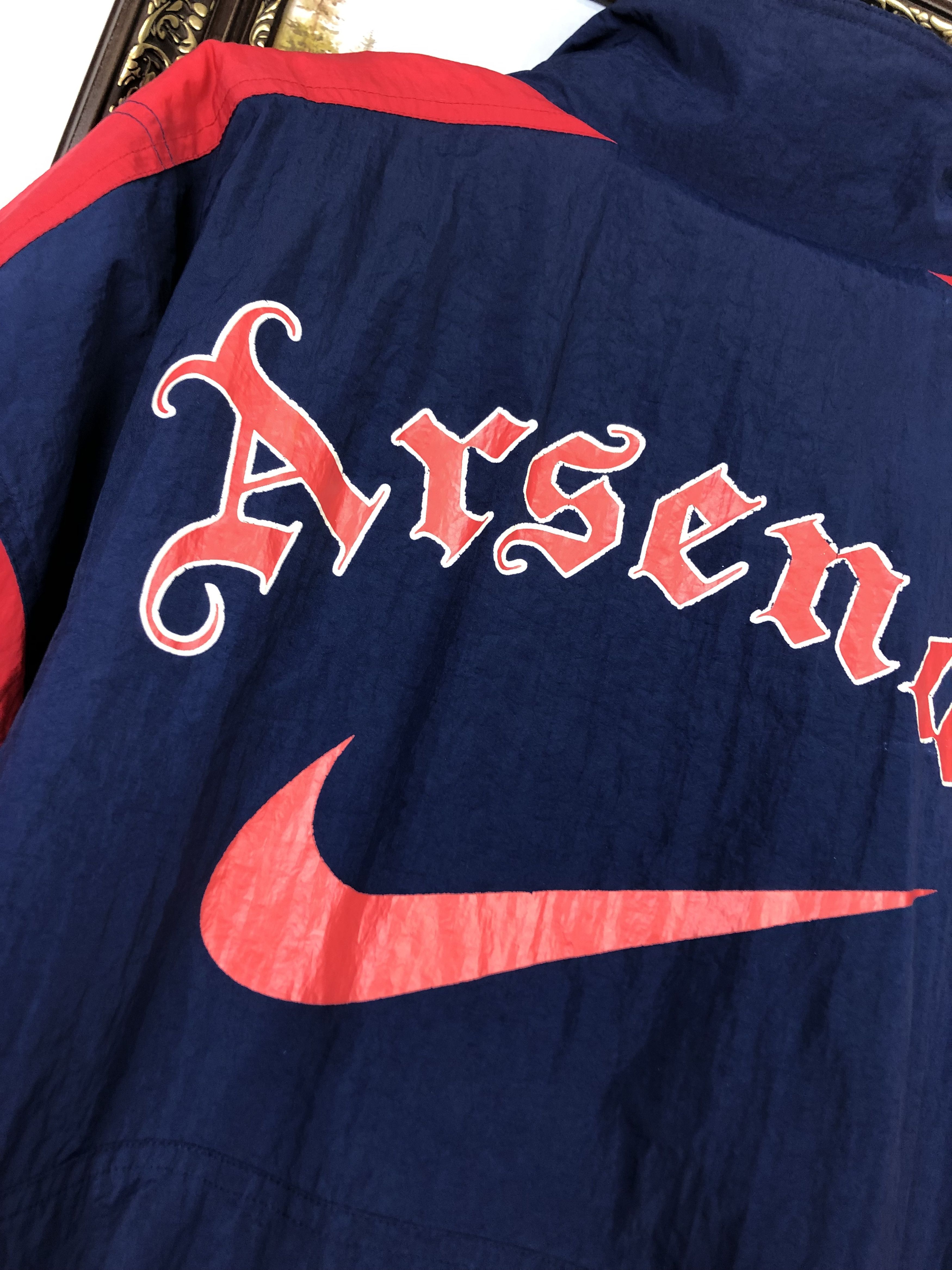 Nike Vintage Nike Arsenal Football Jacket Soccer Bomber Gunners Size US XL / EU 56 / 4 - 11 Thumbnail