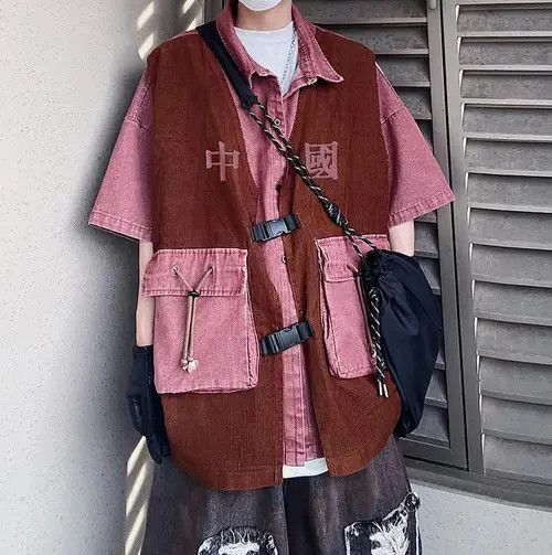 Jean Kuriyama x Hara Gray Ripped Baggy Jeans, Distressed Jeans Size US 32 / EU 48 - 5 Thumbnail