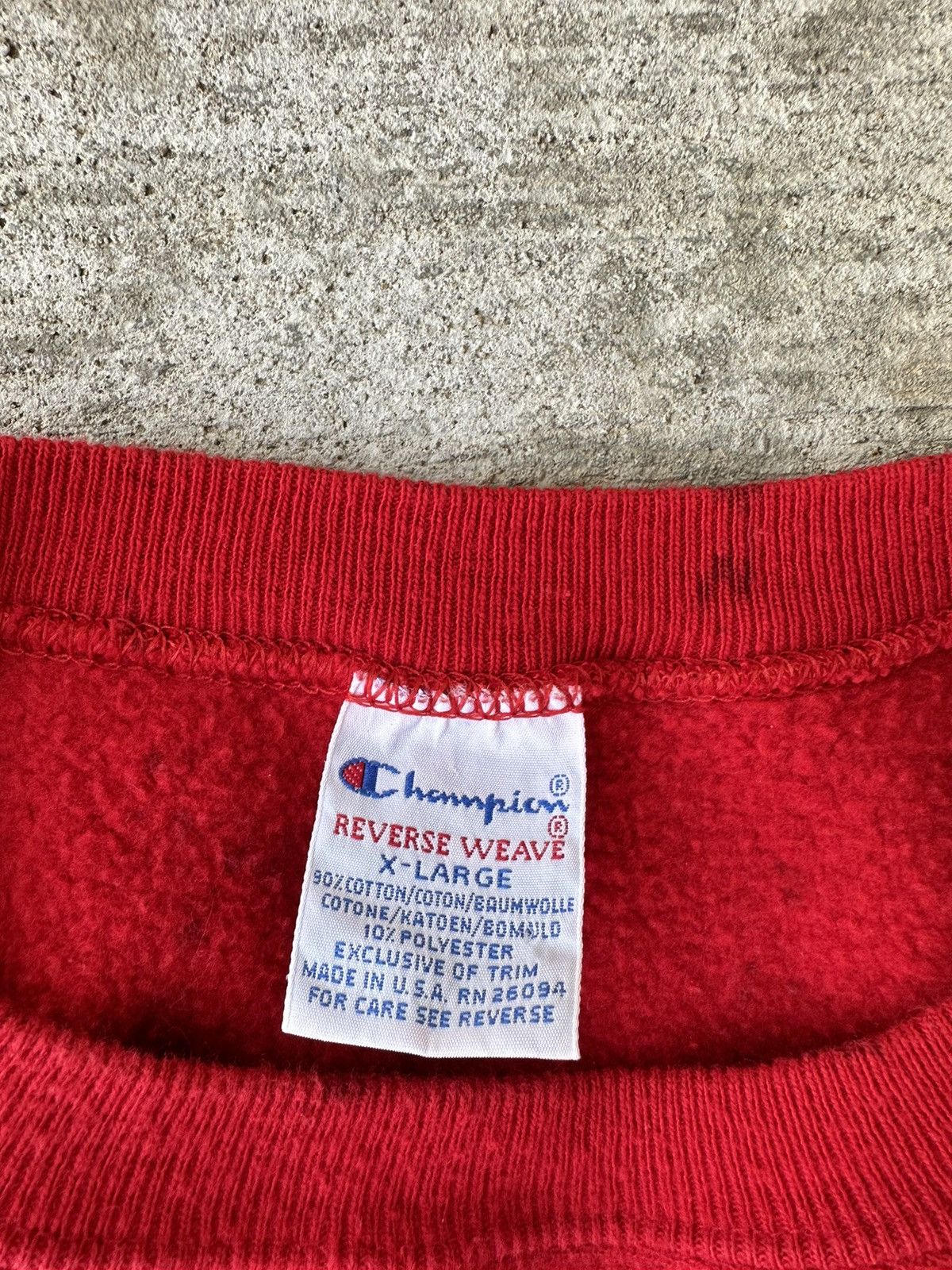 Vintage 90s Wisconsin Badgers Champion Reverse Weave Sweatshirt Size US XL / EU 56 / 4 - 10 Thumbnail