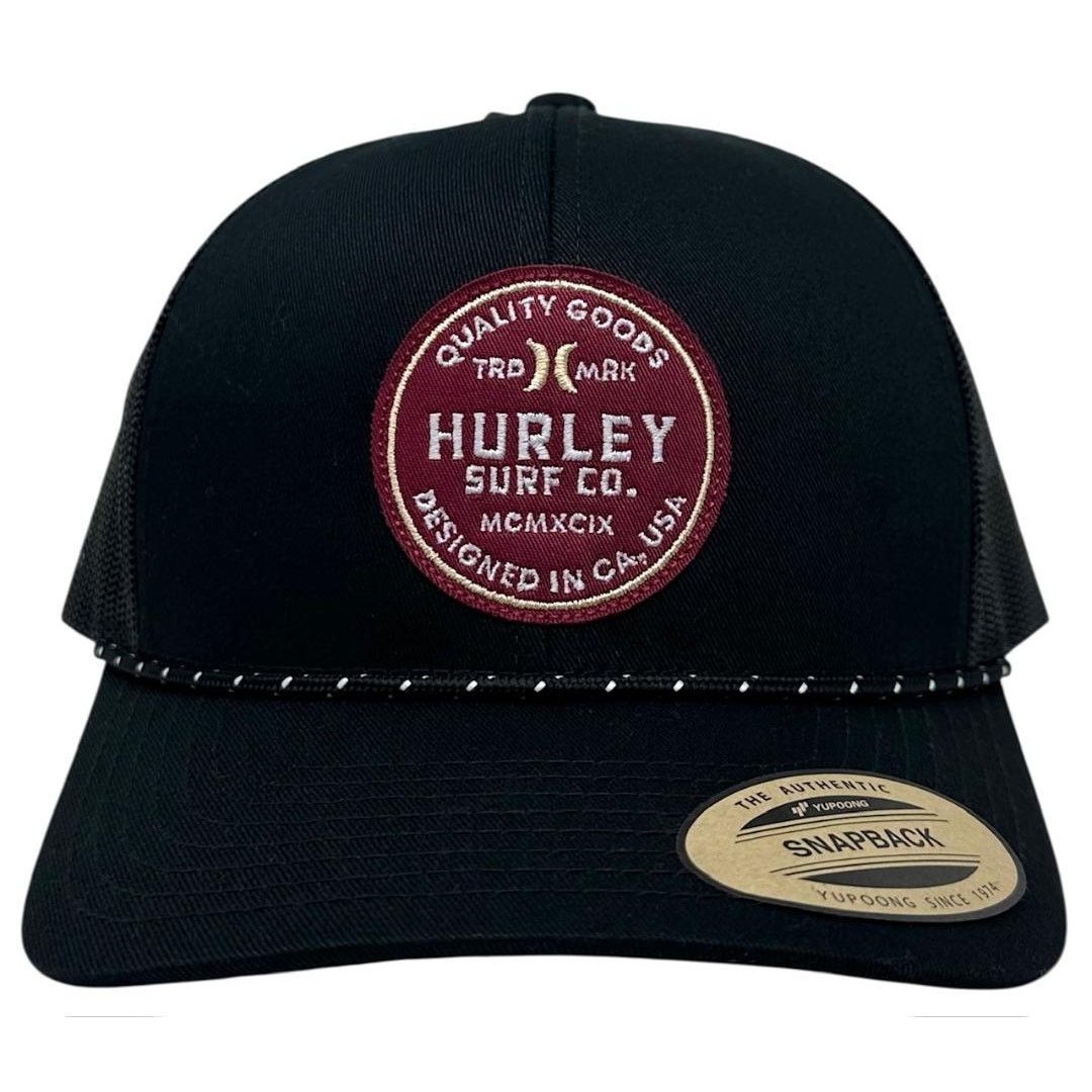 Hurley Hurley Men's Trucker Hat Jetties Mesh Snapback Cap in Black Size ONE SIZE - 2 Thumbnail