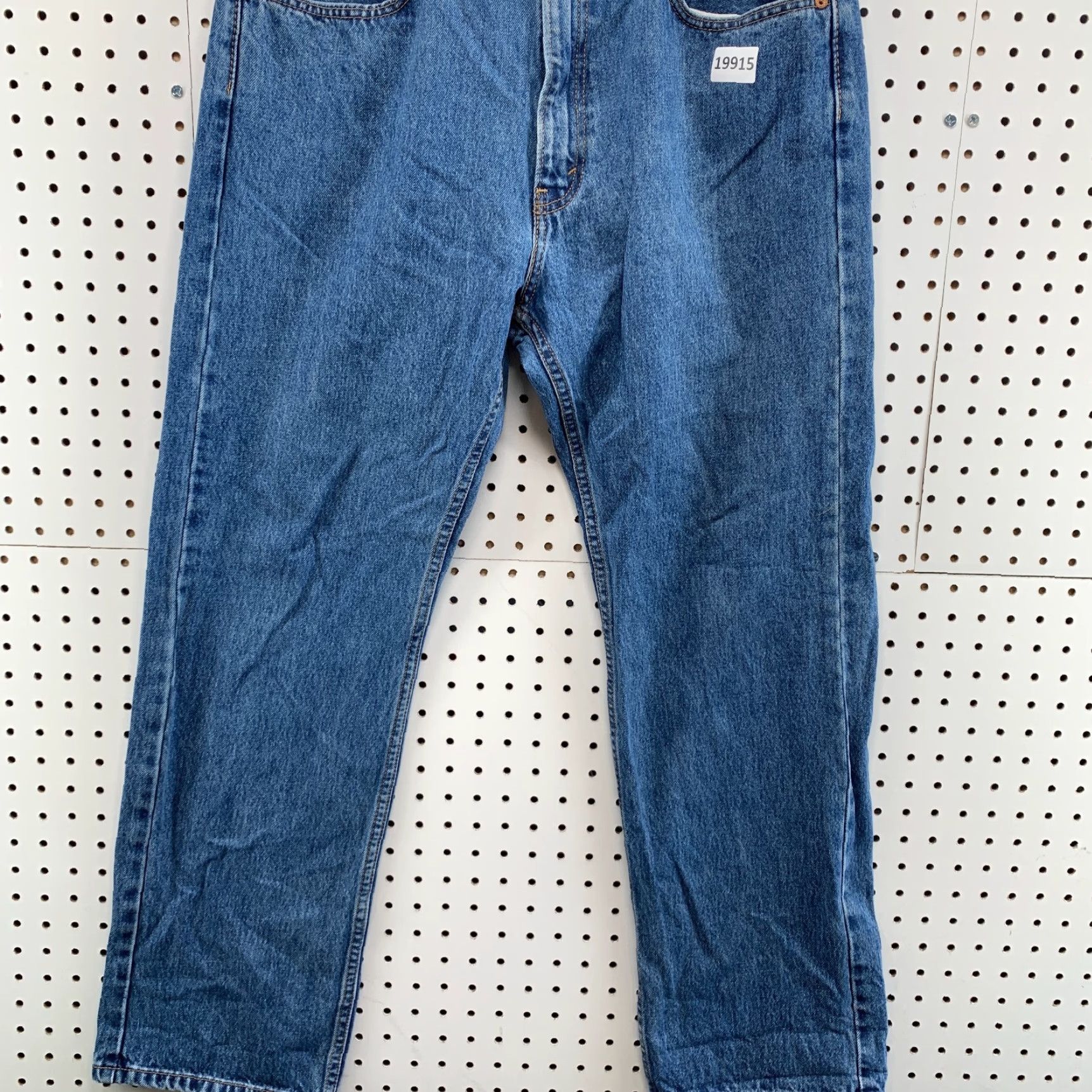 Levi's VINTAGE Levi's 505 Blue Denim Jeans Mens Size 36x30 Straight Levi's 505 Blue Denim Jeans Mens Size 36x30 Straight Leg Blue Size US 36 / EU 52 - 3 Thumbnail