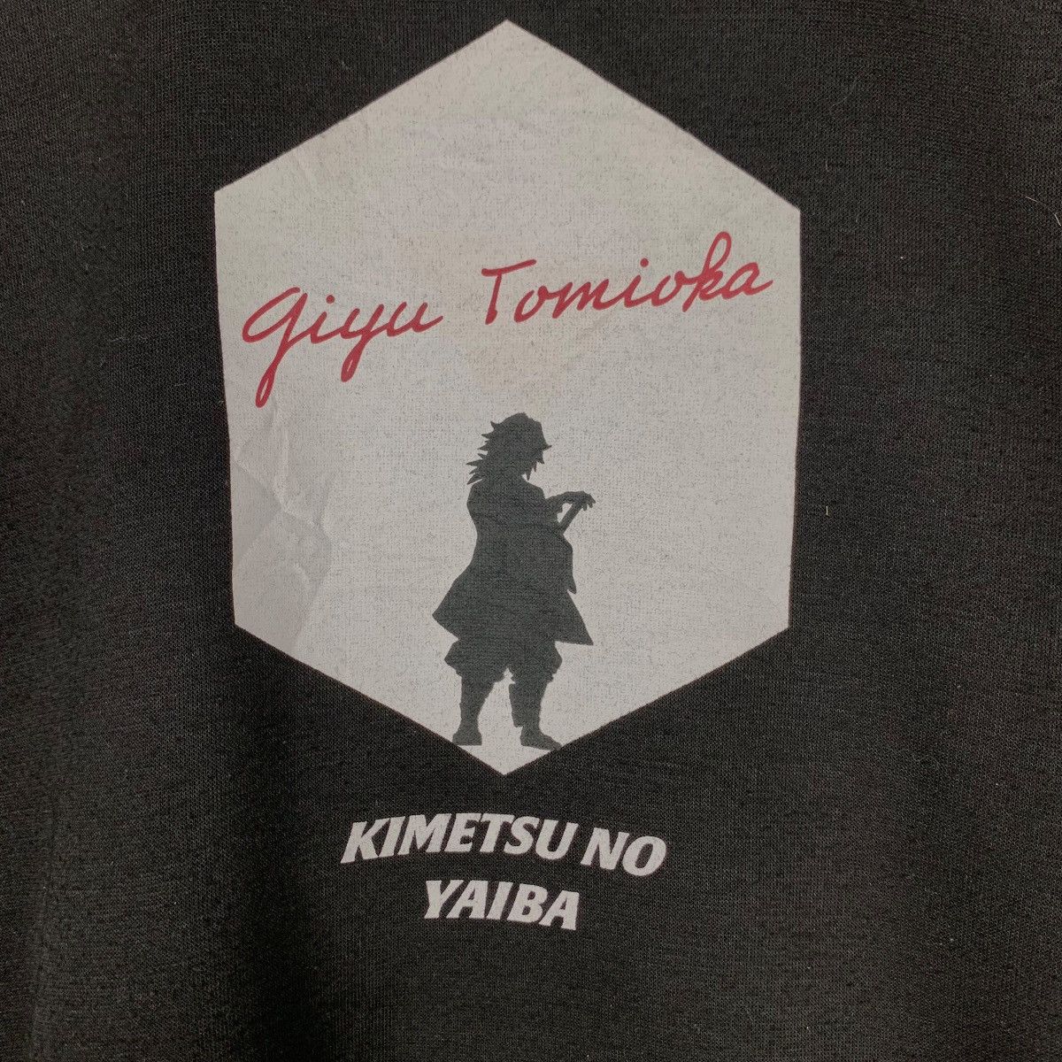 Vintage Demon Slayer Giyu Tomioka Long Sleeve T Shirt #1364-C62 Size US L / EU 52-54 / 3 - 10 Thumbnail