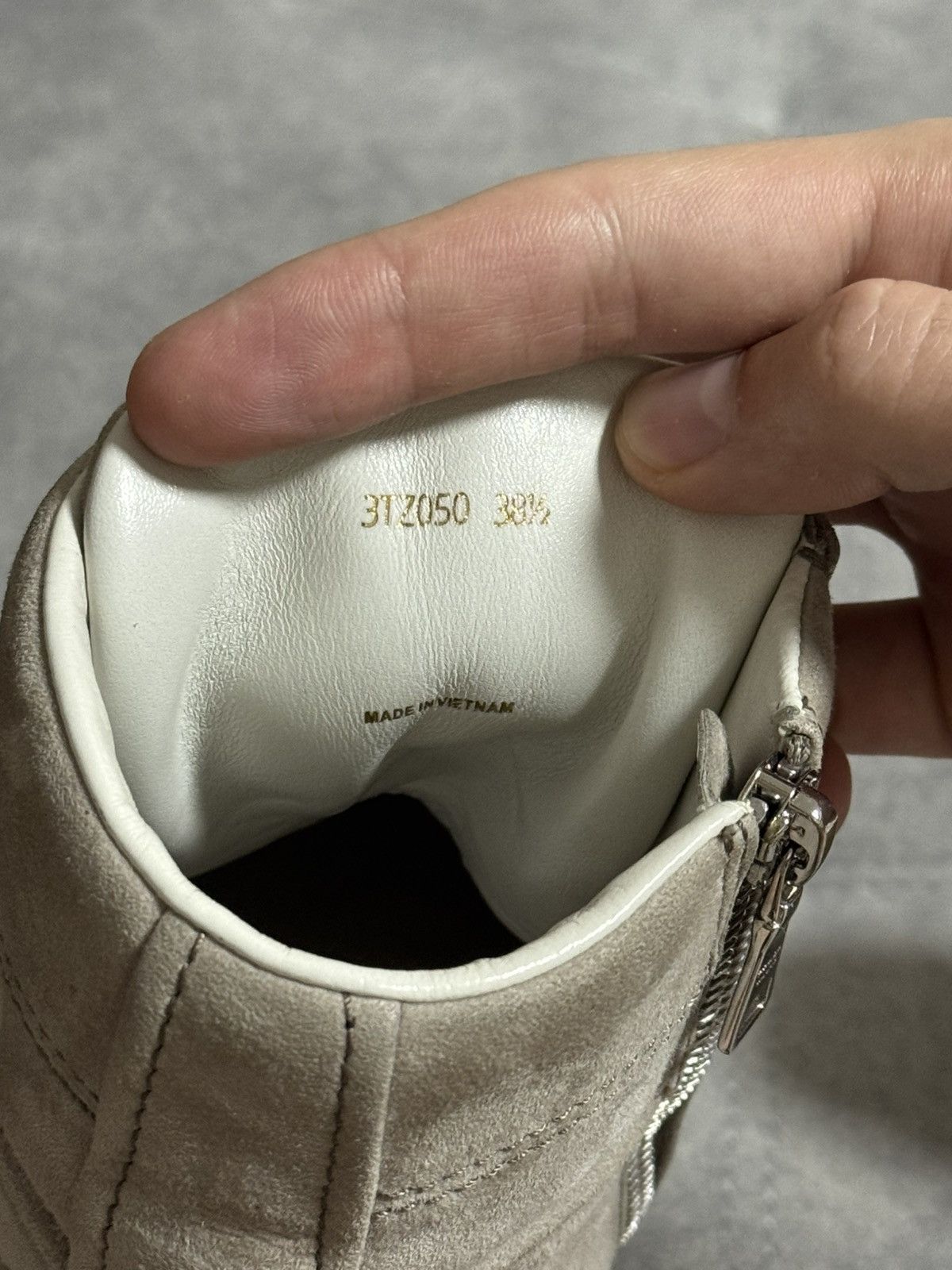 Prada Prada Women's Suede High Top Wedge Half Ankle Boots Z4112 Size US 7.5 / IT 37.5 - 20 Thumbnail