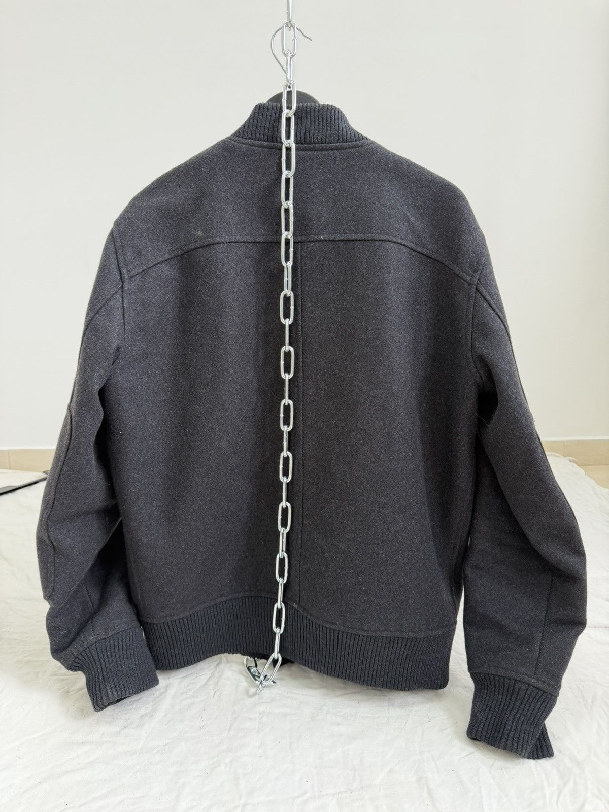 Lacoste Vintage Lacoste Cargo Multi-Zip Wool Jacket Luxury Size US XL / EU 56 / 4 - 8 Thumbnail