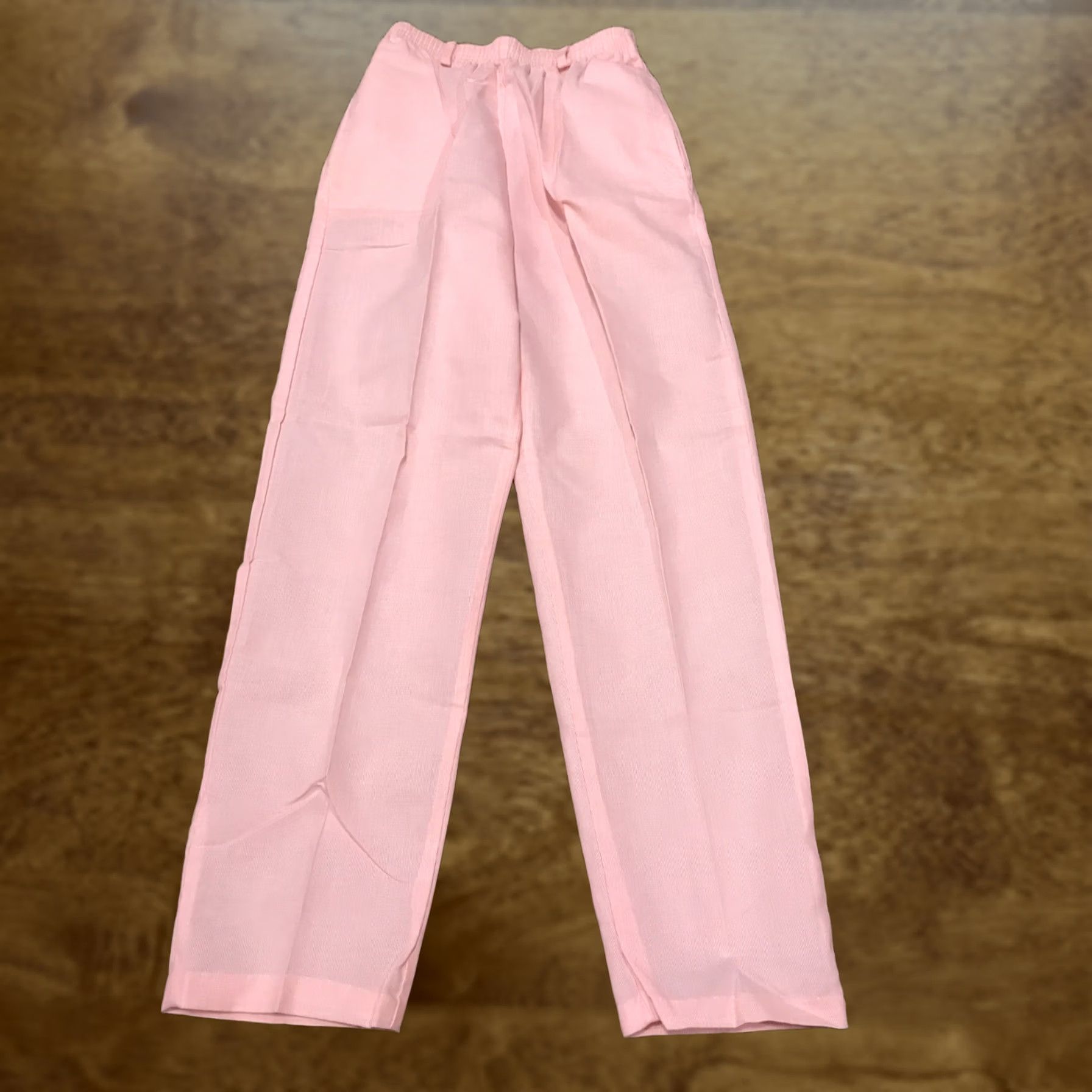 Vintage VINTAGE American Spectator Pants Womens 10P Pink 1990s Secretary/Geek Nylon Polyester Look Mens Womens Girls Size 32" / US 10 / IT 46 - 1 Thumbnail