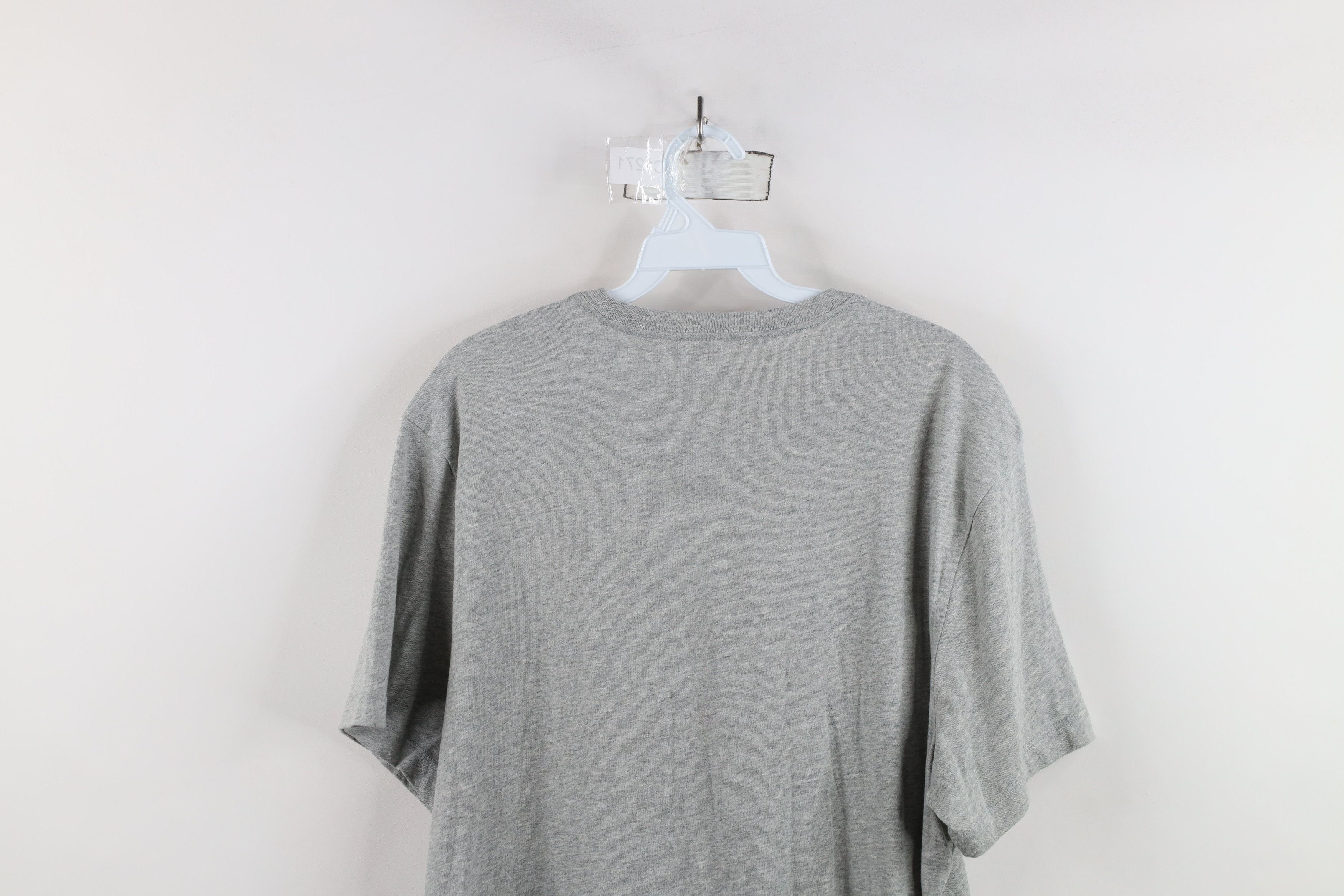 J.Crew × Vintage Vintage Y2K J Crew Spell Out Short Sleeve T-Shirt Gray Size US L / EU 52-54 / 3 - 11 Thumbnail