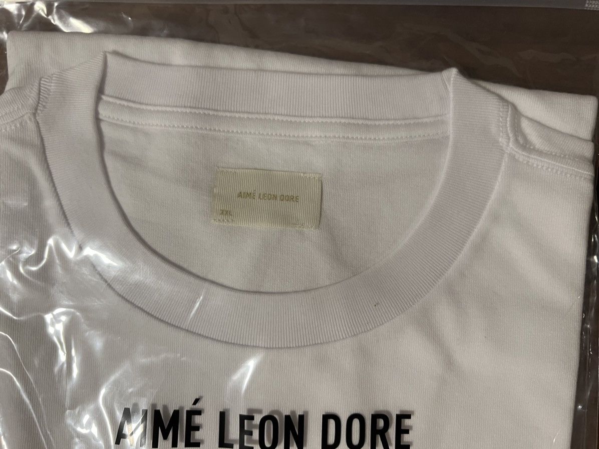 Aime Leon Dore Aime Leon Dore ALD Ink Studio Tee Size XXL White T-Shirt Size US XXL / EU 58 / 5 - 2 Thumbnail