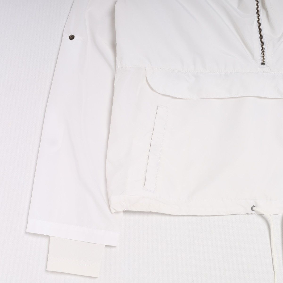 Emporio Armani Armani Jeans Polyester White Anorak Jacket Size M / US 6-8 / IT 42-44 - 5 Thumbnail