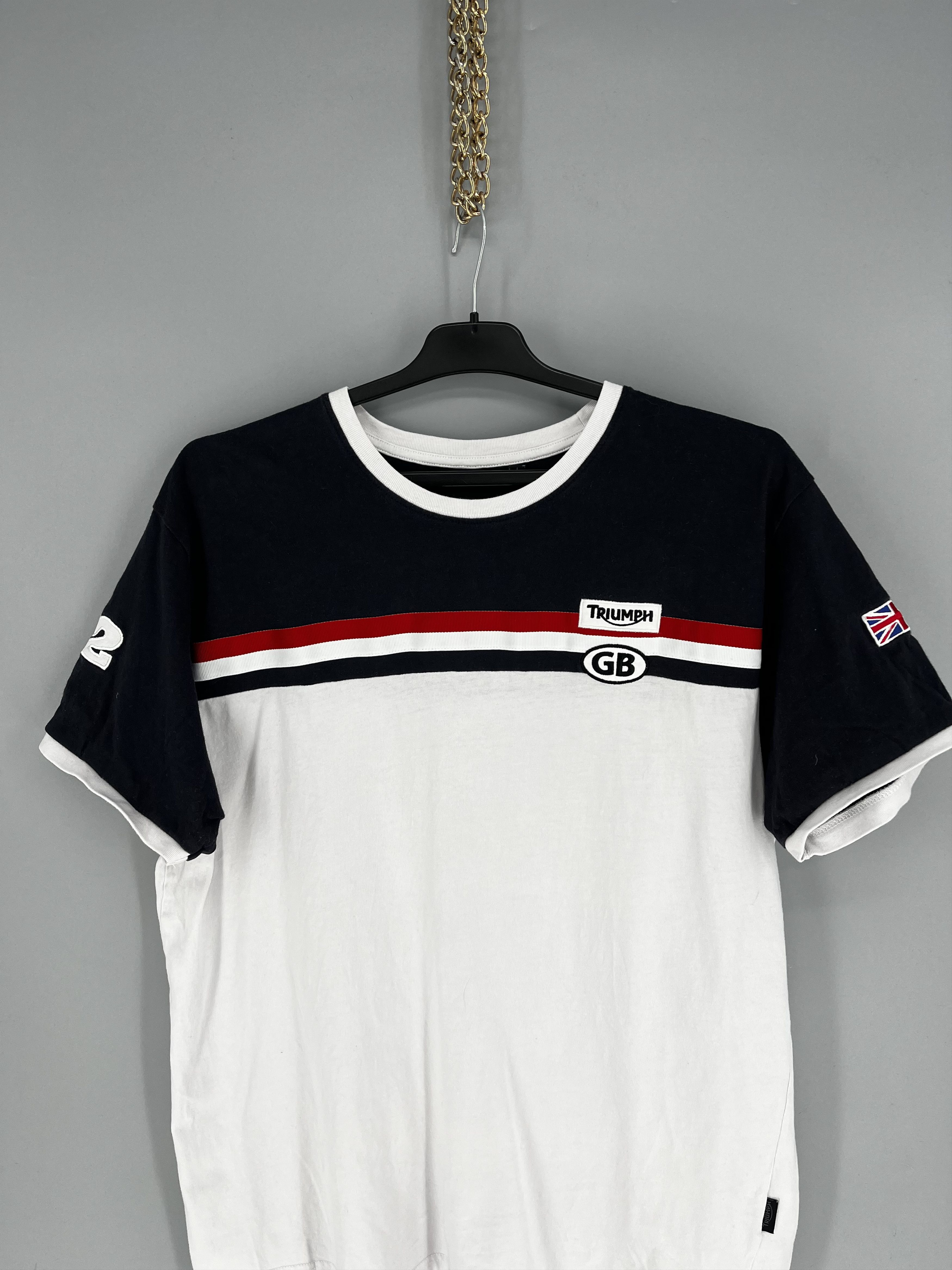 Vintage Vintage Y2k Triumph - Herren Heritage Sport T-Shirt Size US L / EU 52-54 / 3 - 6 Thumbnail