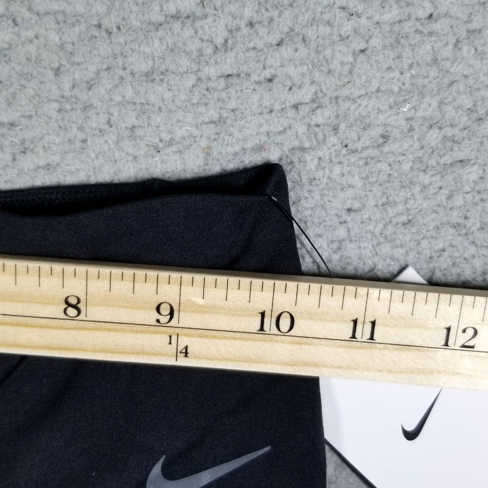 Nike Nike Zenvy High Waist 7/8 Yoga Leggings Women's XS Black Knit Dri-FIT Logo Reflective Waistband Activewear (Nylon/Spandex) Leggings Size 26" / US 2 / IT 38 - 5 Thumbnail