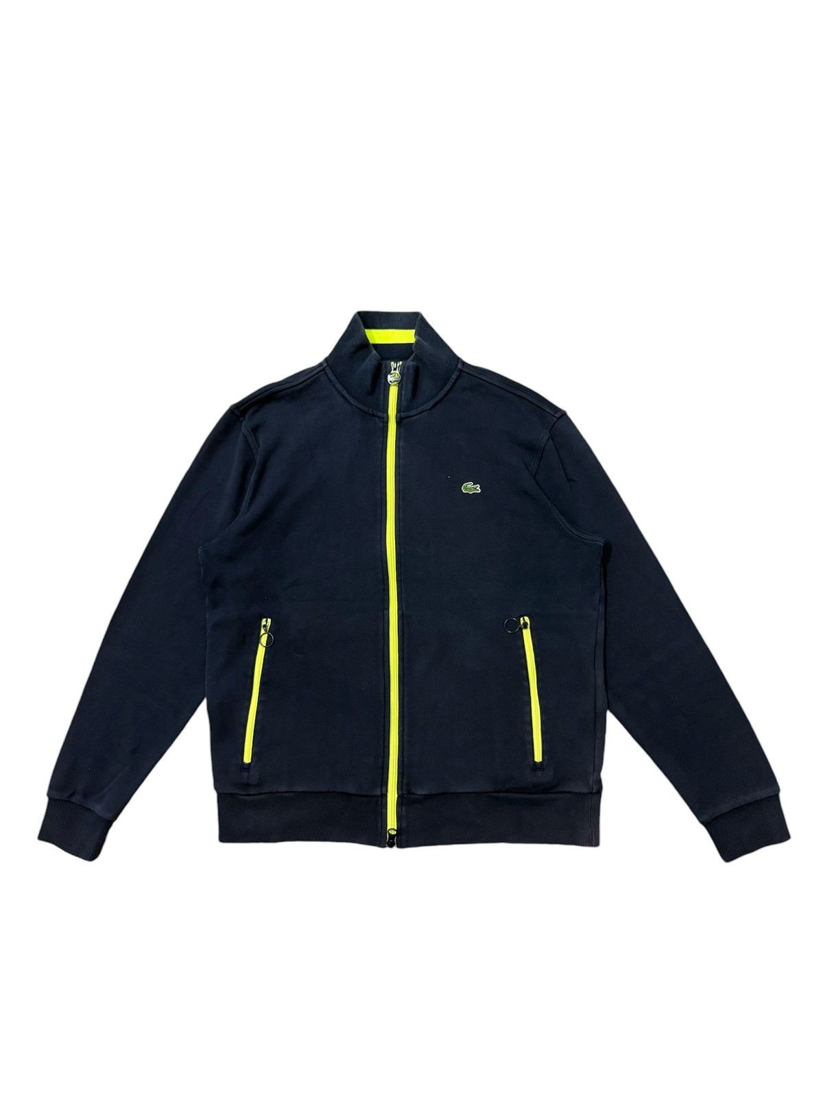 Japanese Brand × Lacoste Lacoste Casual Zip up Sweater Size US S / EU 44-46 / 1 - 1 Thumbnail