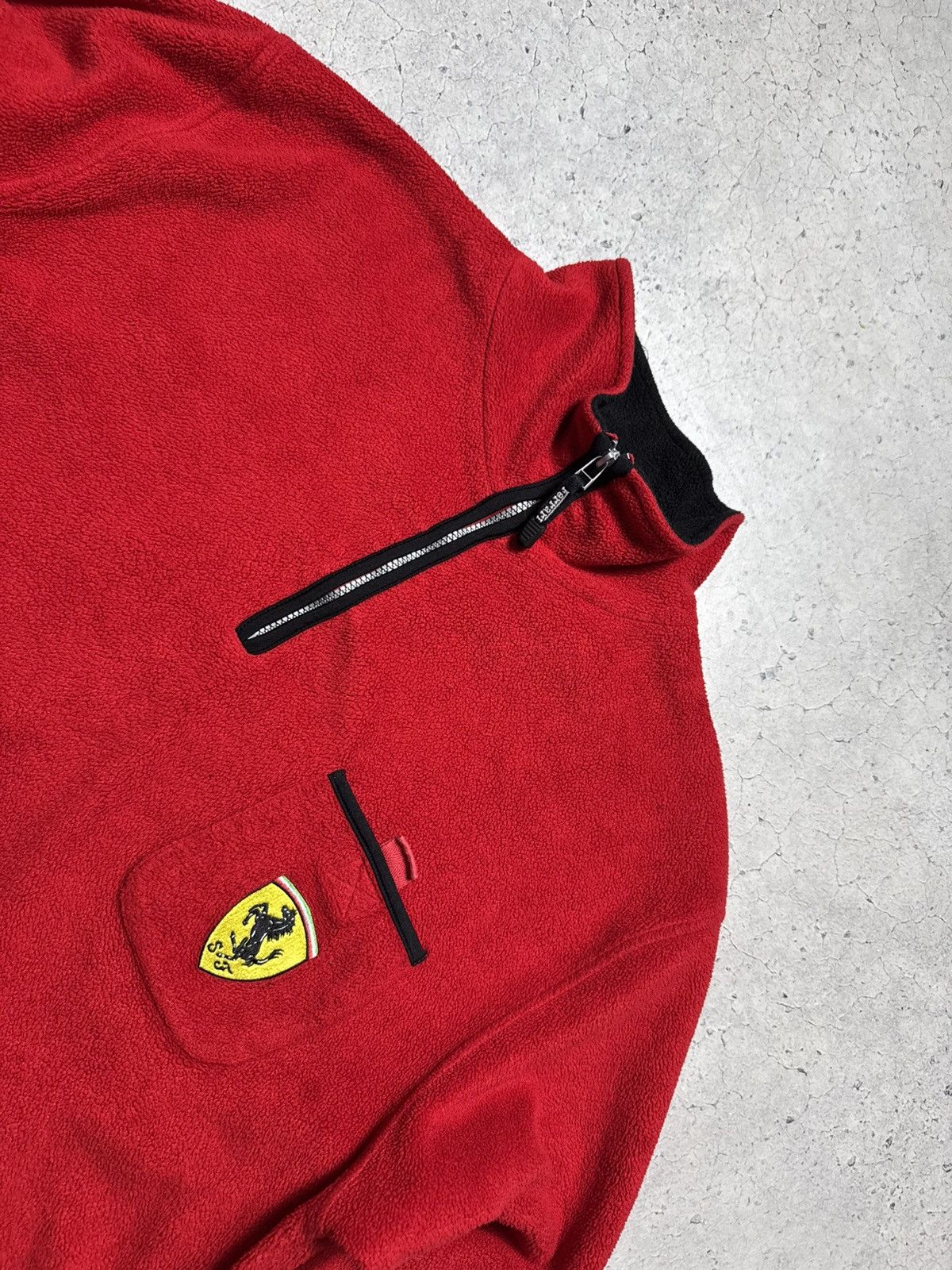 Ferrari Ferrari Vintage 90’s 1999 Fleece Sweatshirt Size US L / EU 52-54 / 3 - 4 Thumbnail