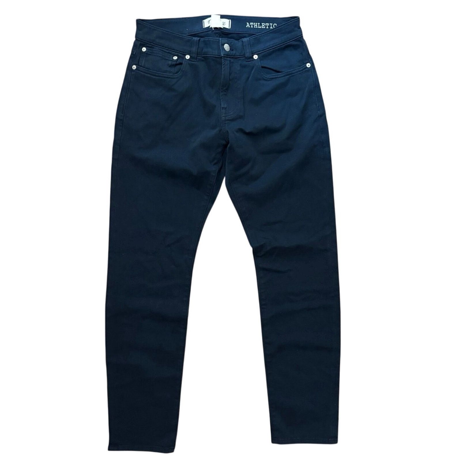 Madewell NWOT Madewell The Athletic Allday Slim Pant Indigo 29x30 Size US 29 - 4 Thumbnail