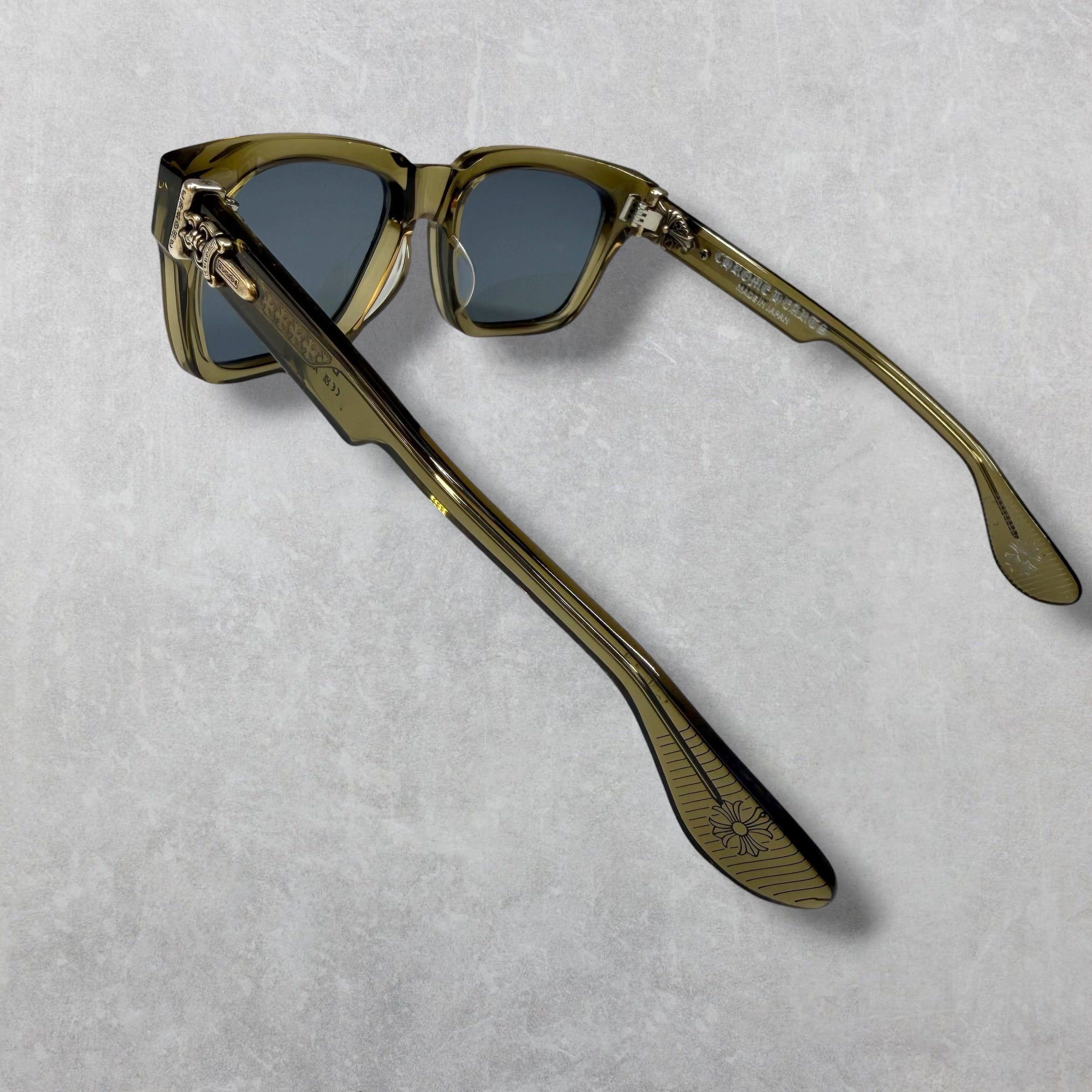 Chrome Hearts Chrome Hearts Box Officer Army Sunglasses Size ONE SIZE - 3 Thumbnail