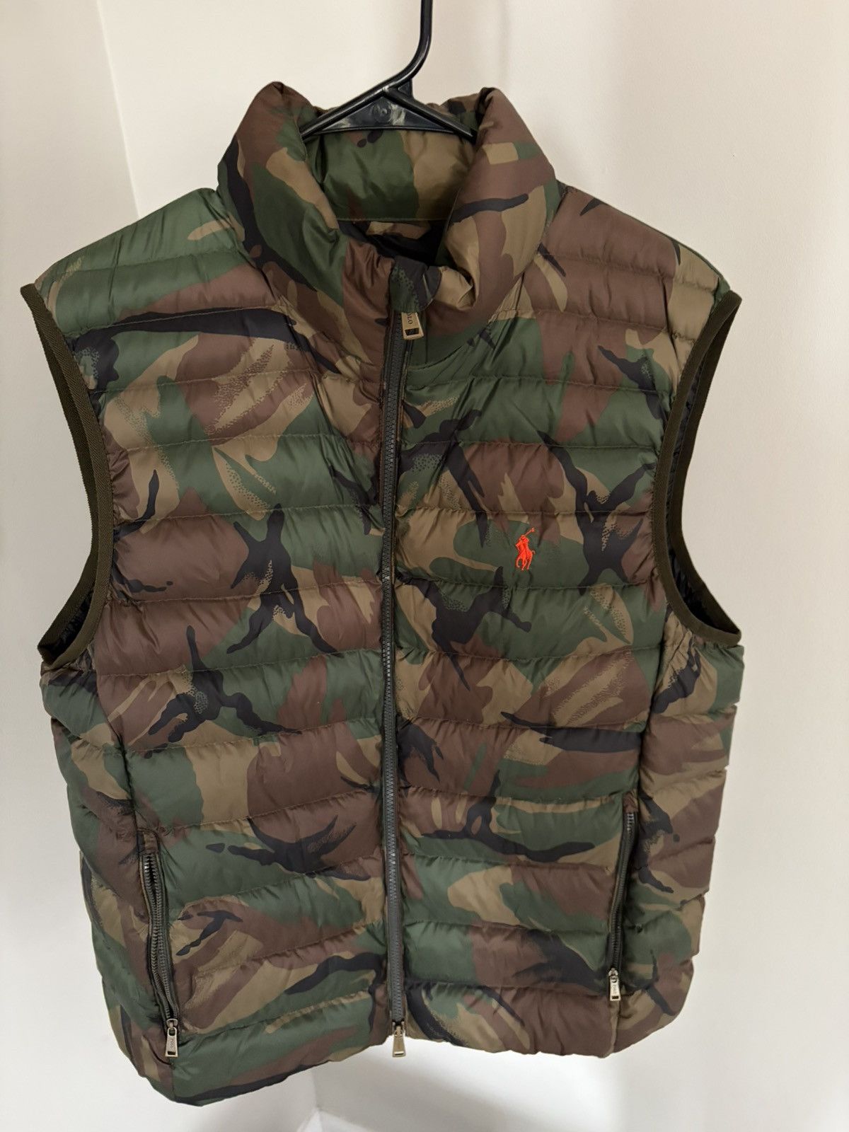 Polo Ralph Lauren Ralph Lauren Army Fatigue Camo Puffer Vest Size US L / EU 52-54 / 3 - 3 Thumbnail