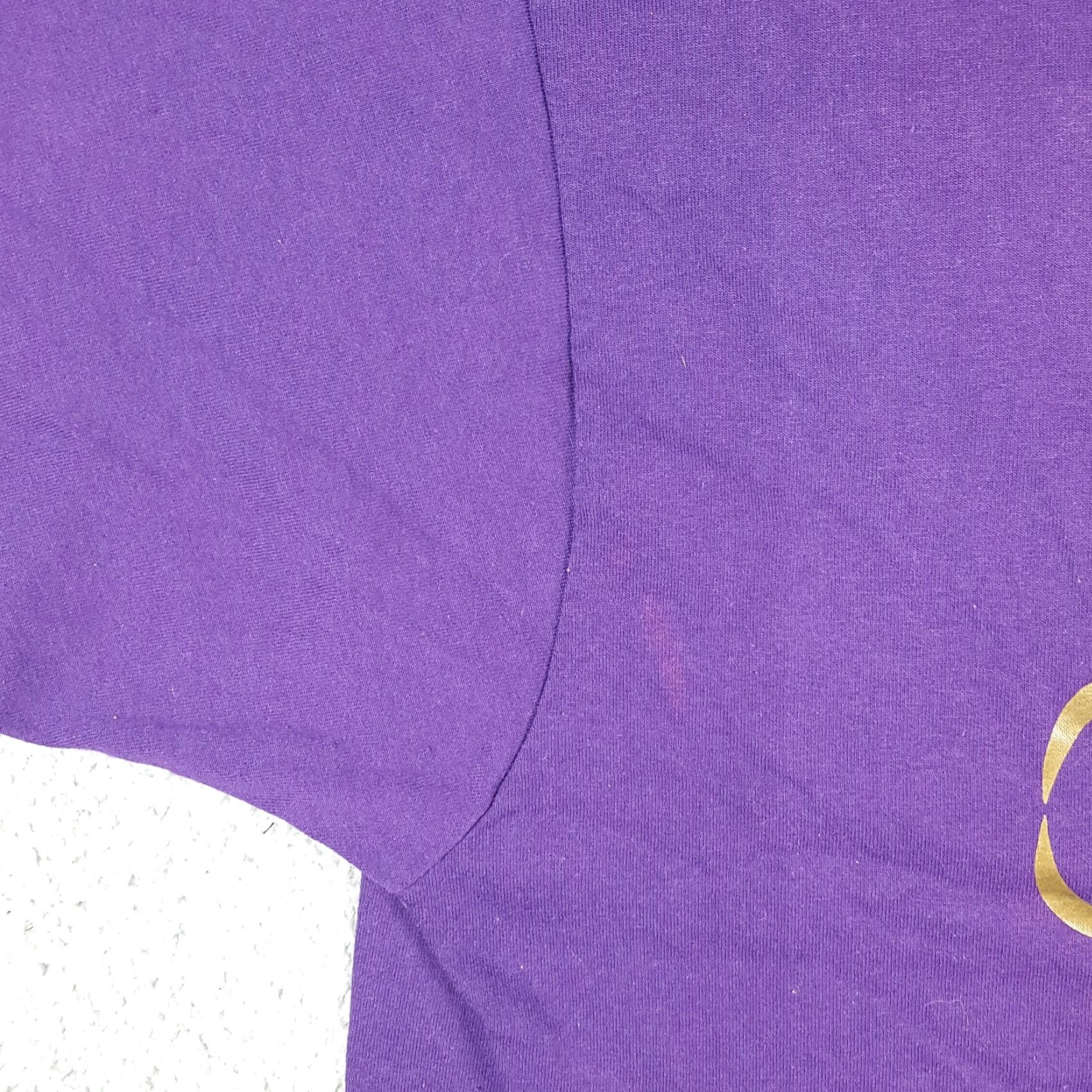 Vintage VINTAGE Comedy & Tragedy Theatre Mask T Shirt XL Purple 90s Happy Sad Face Size US XL / EU 56 / 4 - 5 Thumbnail