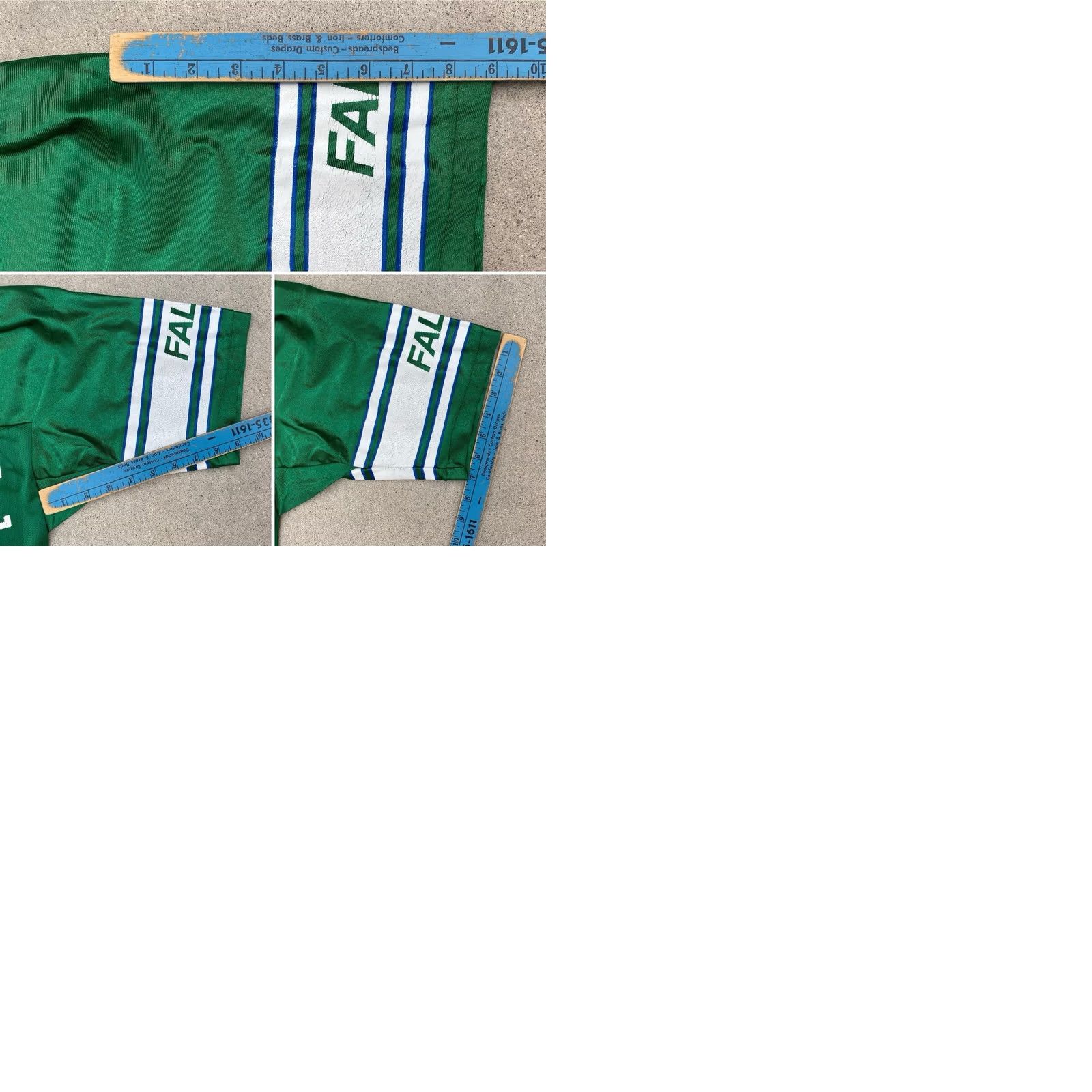 Vintage VINTAGE Tag Collegiate Football Jersey Woodinville Falcons 25 M Mens Boys 70s 80s Green Nylon Short Sleeve Vintage Authenticity Sportswear/Beach Size US M / EU 48-50 / 2 - 12 Thumbnail